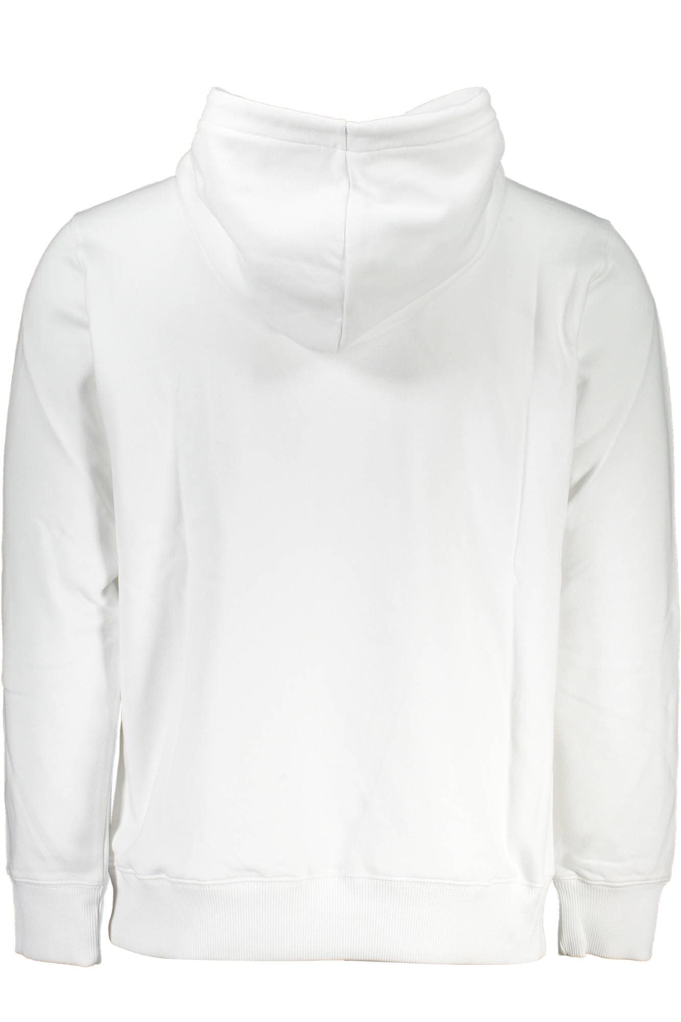 CALVIN KLEIN FELPA SENZA ZIP UOMO BIANCO - Miniatura 2