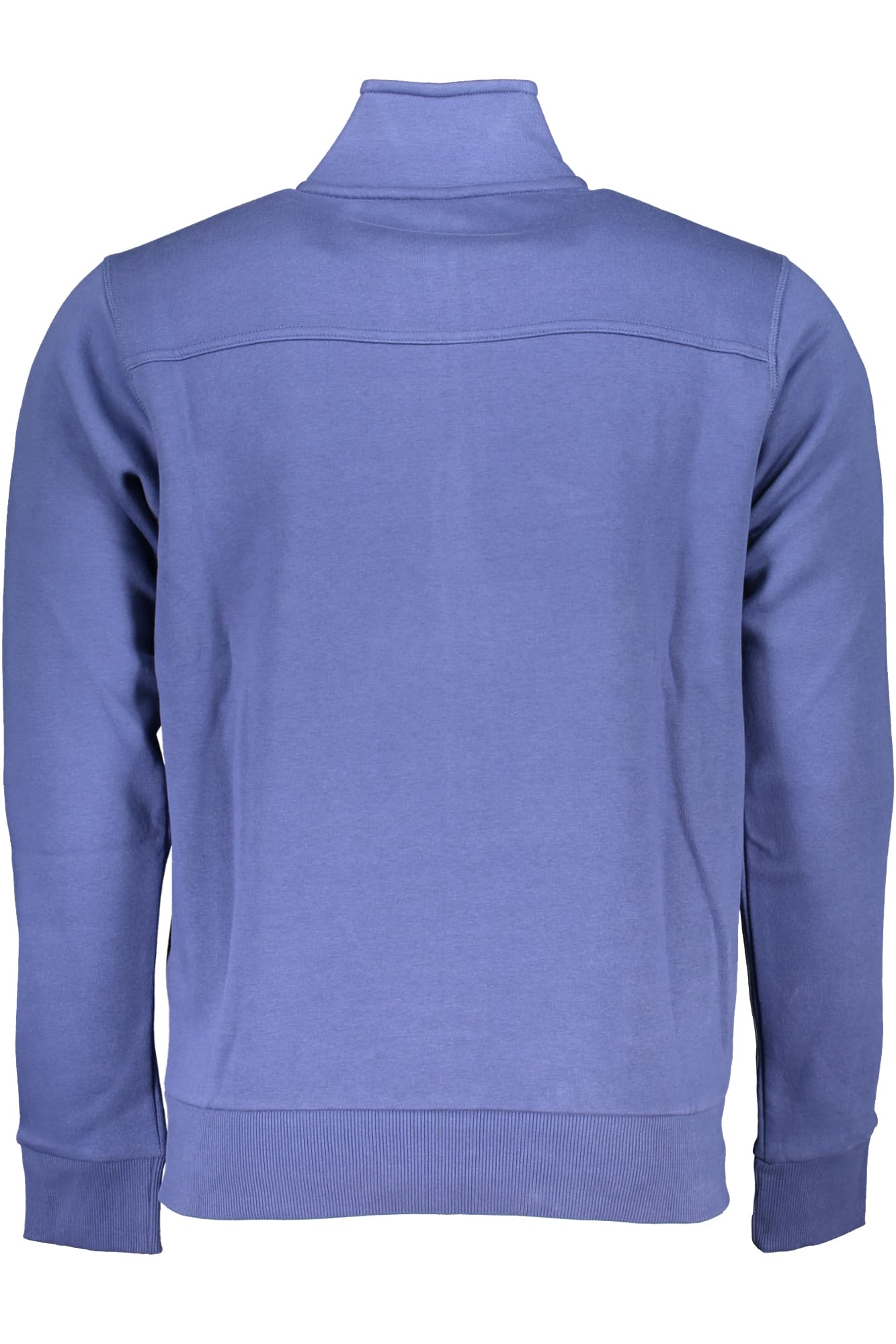 U.S. GRAND FELPA CON ZIP UOMO BLU - Miniatura 2