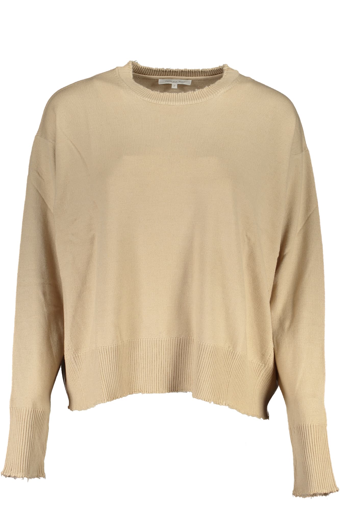 PATRIZIA PEPE MAGLIA DONNA BEIGE - Immagine 1