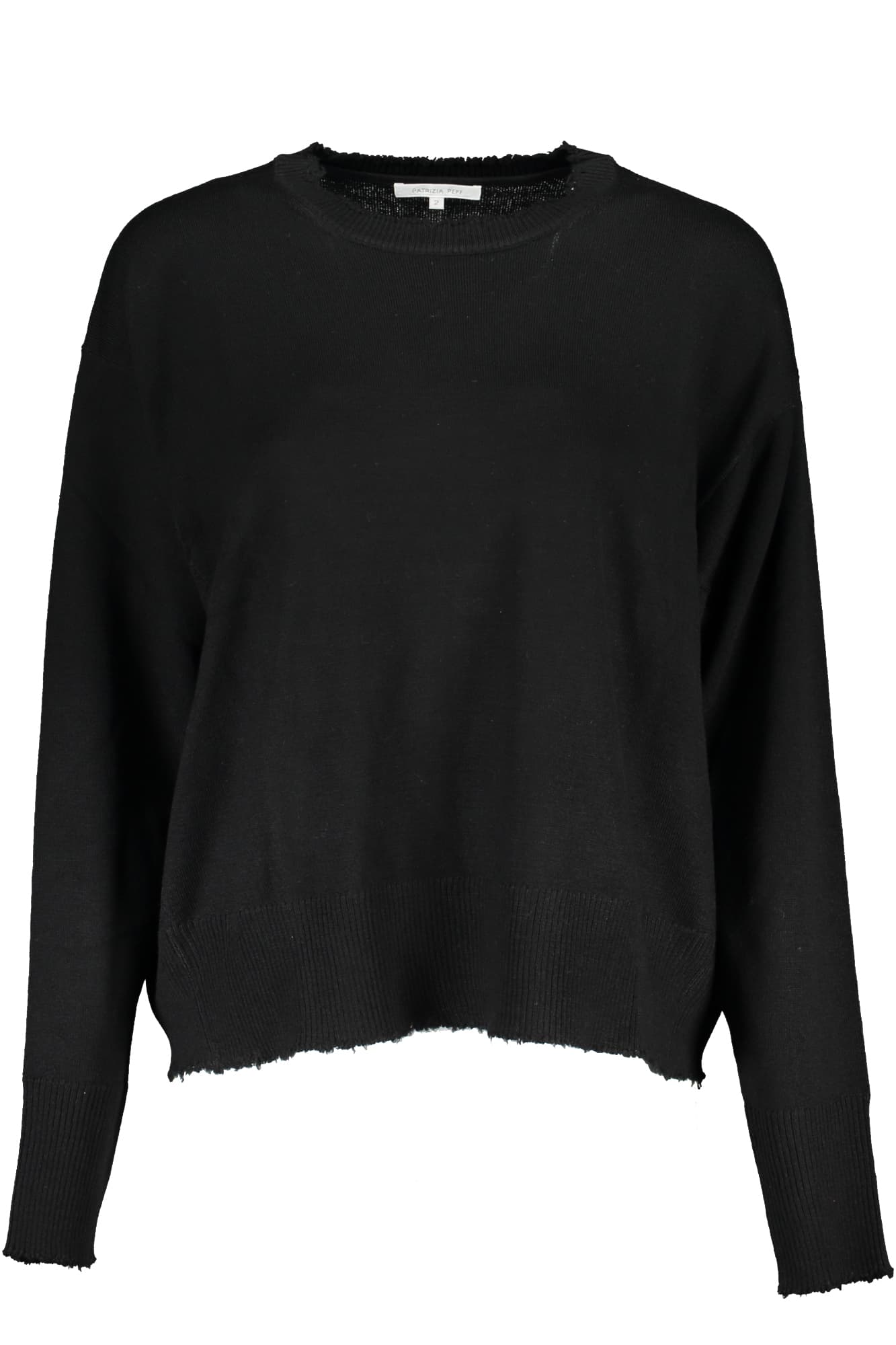 PATRIZIA PEPE MAGLIA DONNA NERO - Immagine 1