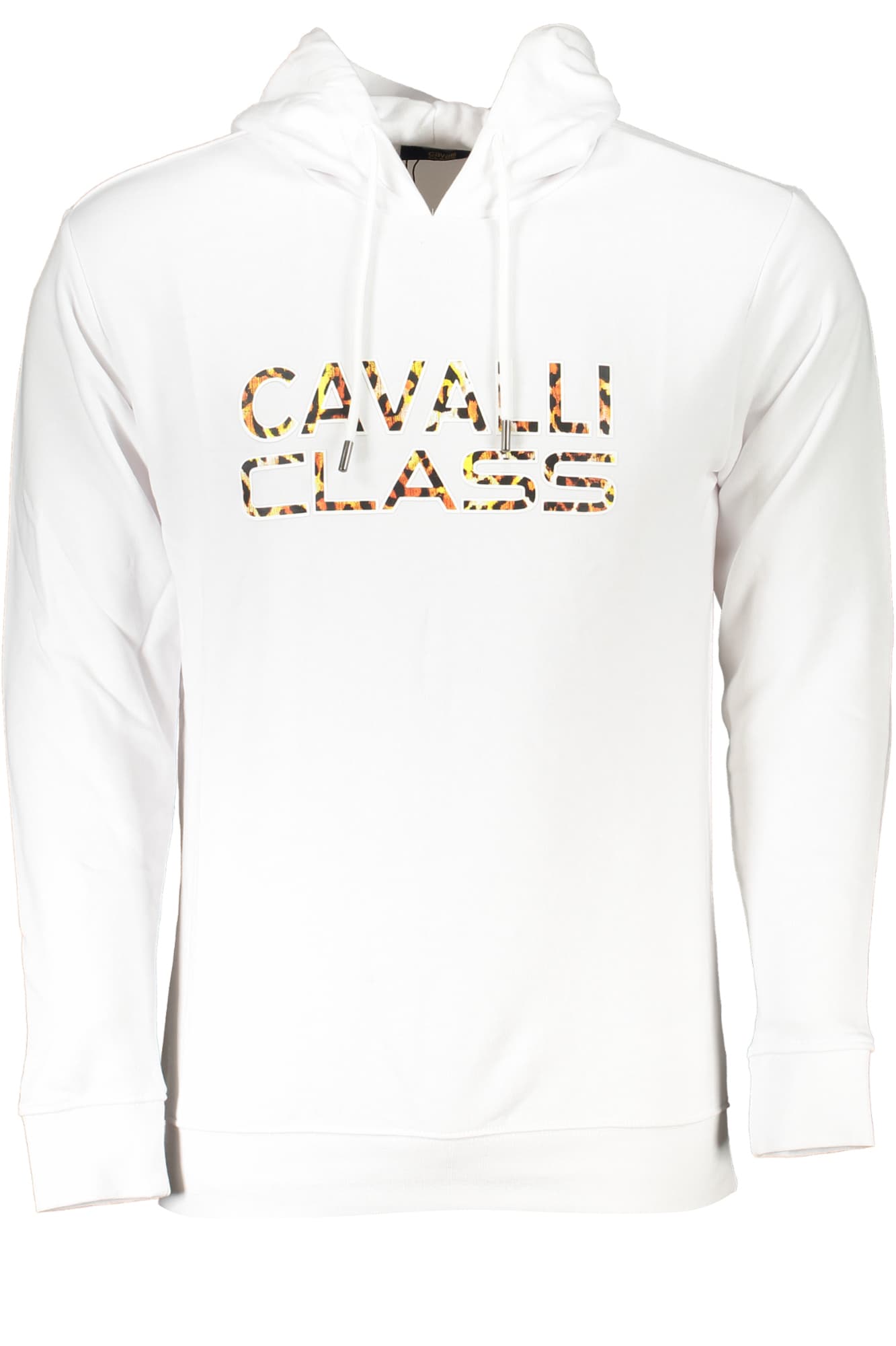CAVALLI CLASS FELPA SENZA ZIP UOMO BIANCO - Immagine principale