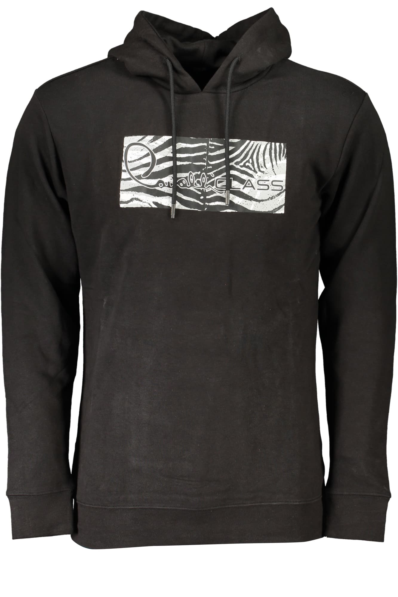 CAVALLI CLASS FELPA SENZA ZIP UOMO NERO - Immagine 1