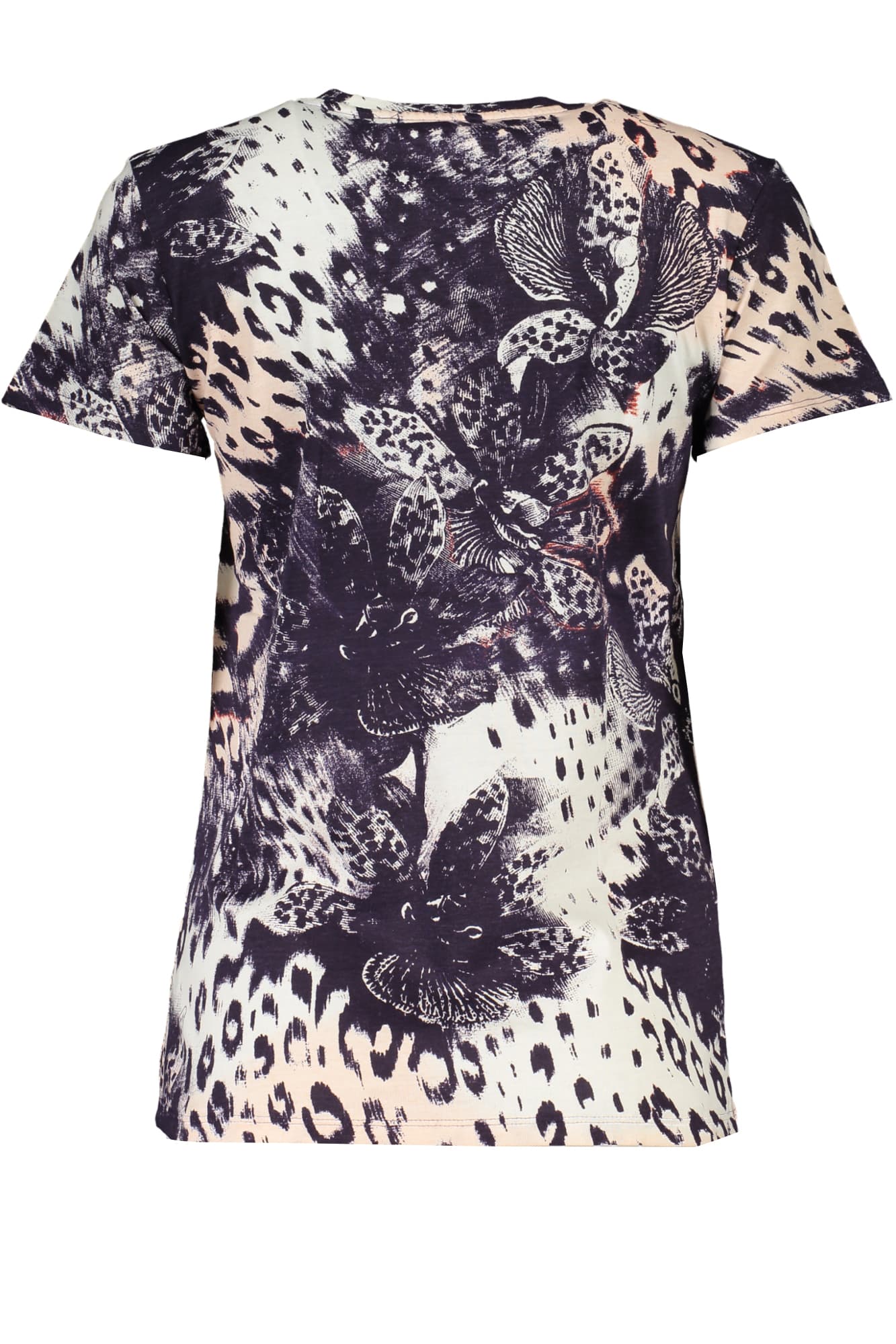 CAVALLI CLASS T-SHIRT MANICHE CORTE DONNA ROSA - Miniatura 2
