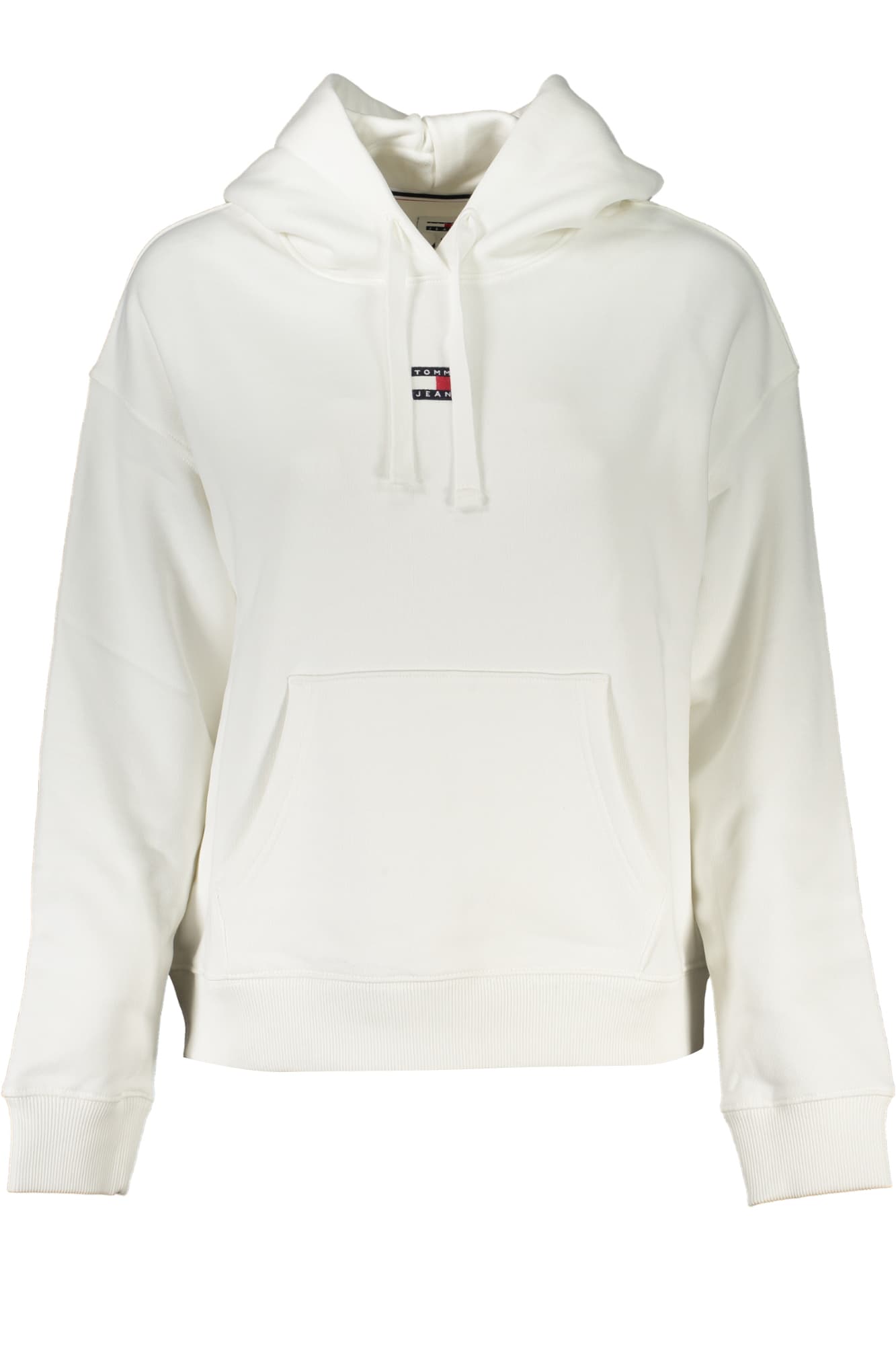 TOMMY HILFIGER FELPA SENZA ZIP DONNA BIANCO - Immagine principale