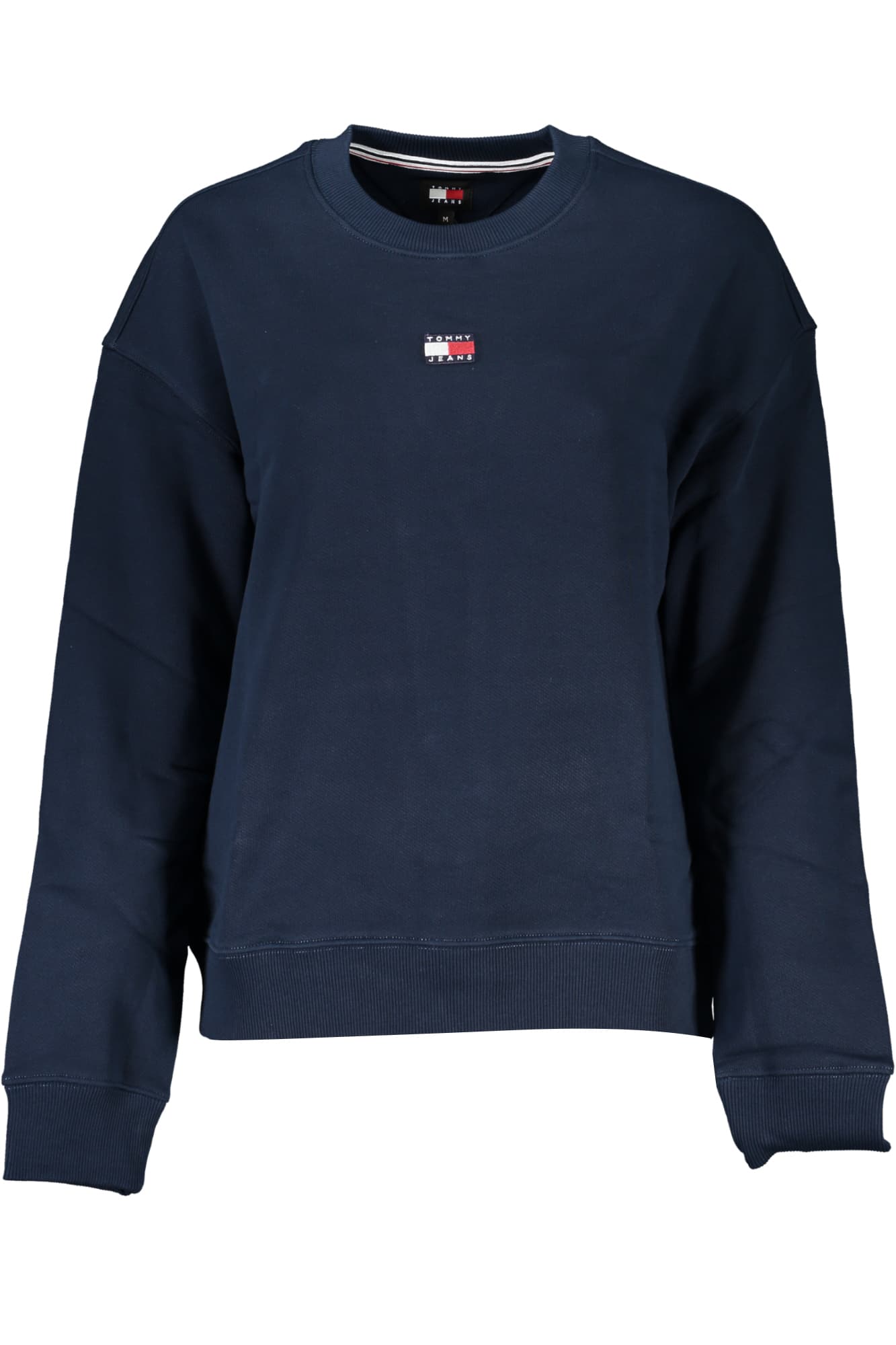TOMMY HILFIGER FELPA SENZA ZIP DONNA BLU - Immagine 1