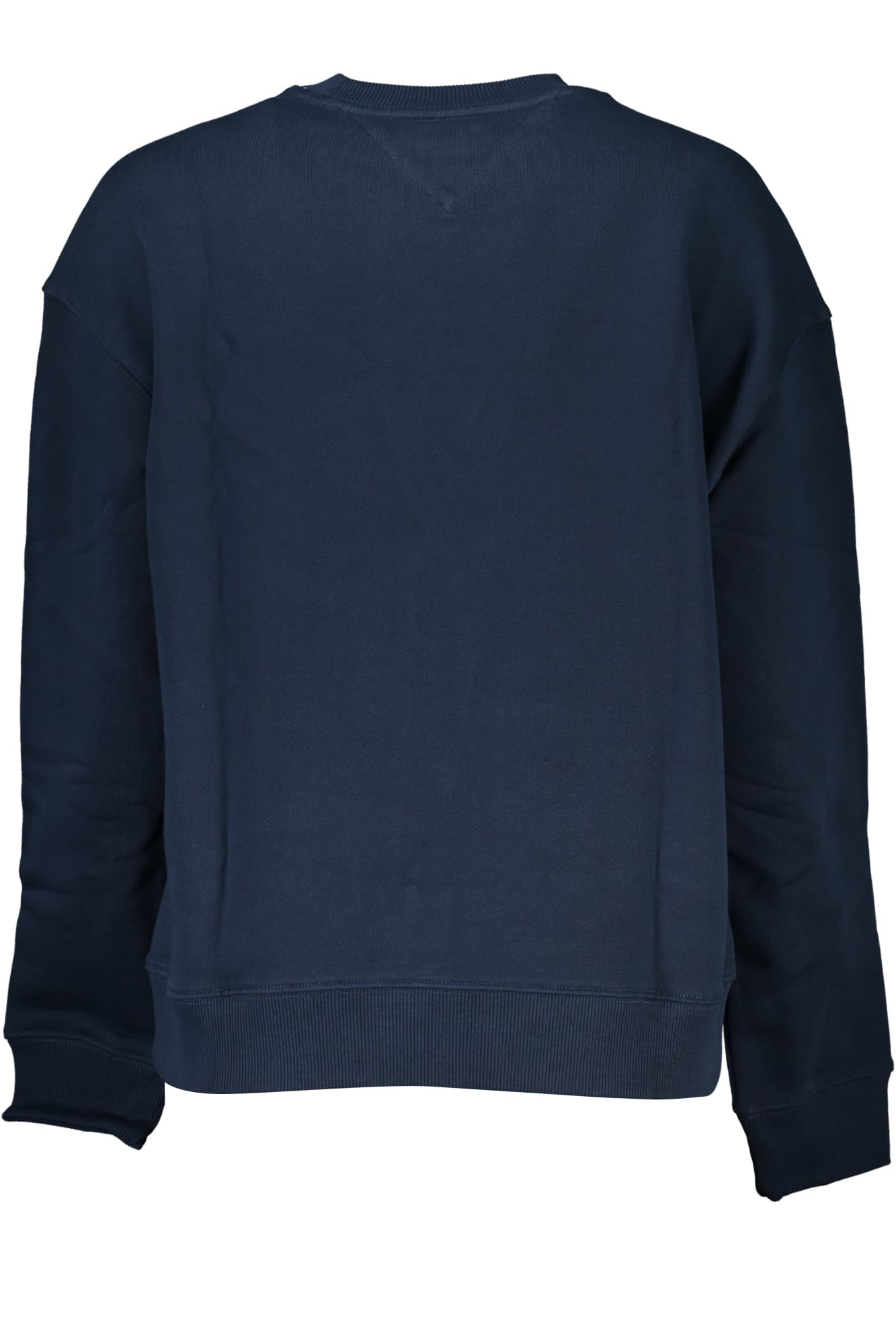 TOMMY HILFIGER FELPA SENZA ZIP DONNA BLU - Miniatura 2