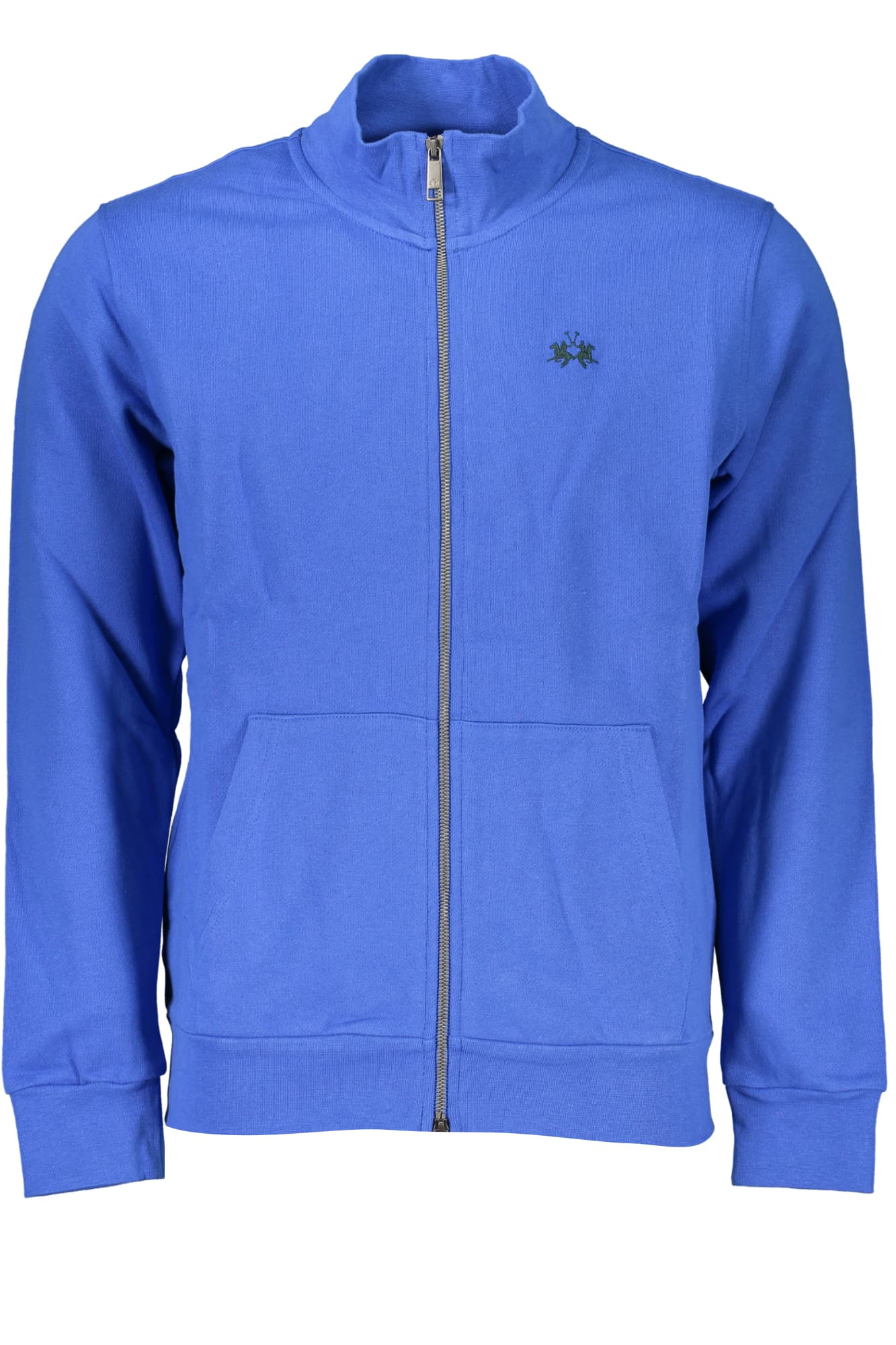 LA MARTINA FELPA CON ZIP UOMO BLU - Immagine 1