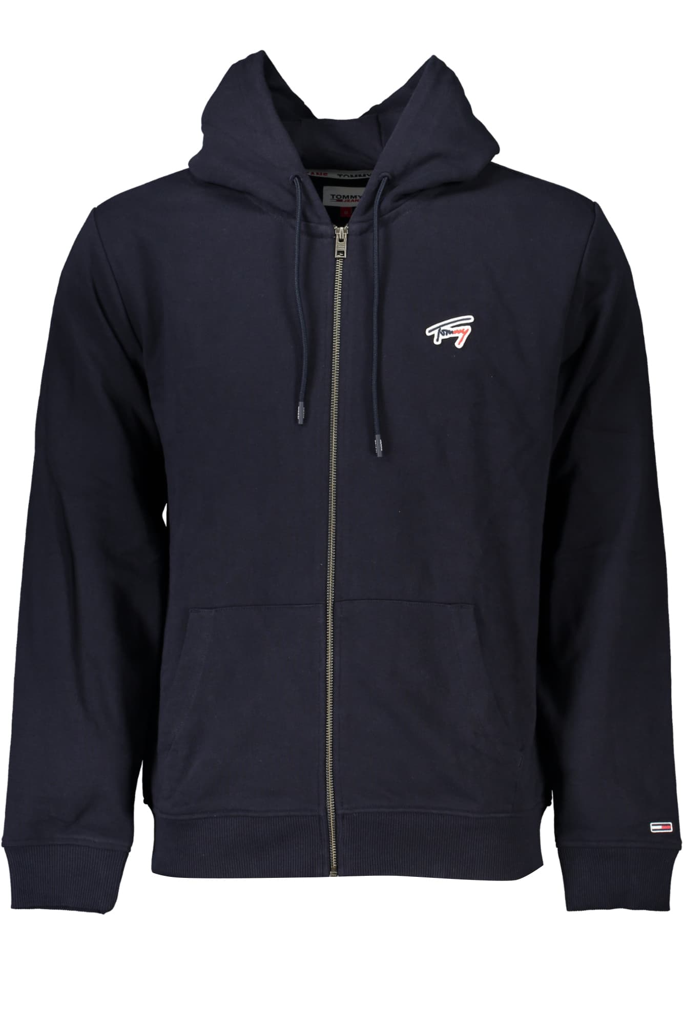 TOMMY HILFIGER FELPA CON ZIP UOMO BLU - Immagine 1