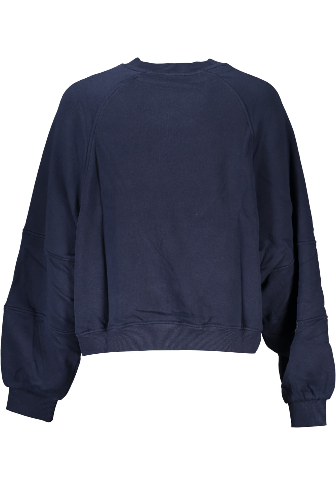 TOMMY HILFIGER FELPA SENZA ZIP DONNA BLU - Miniatura 2