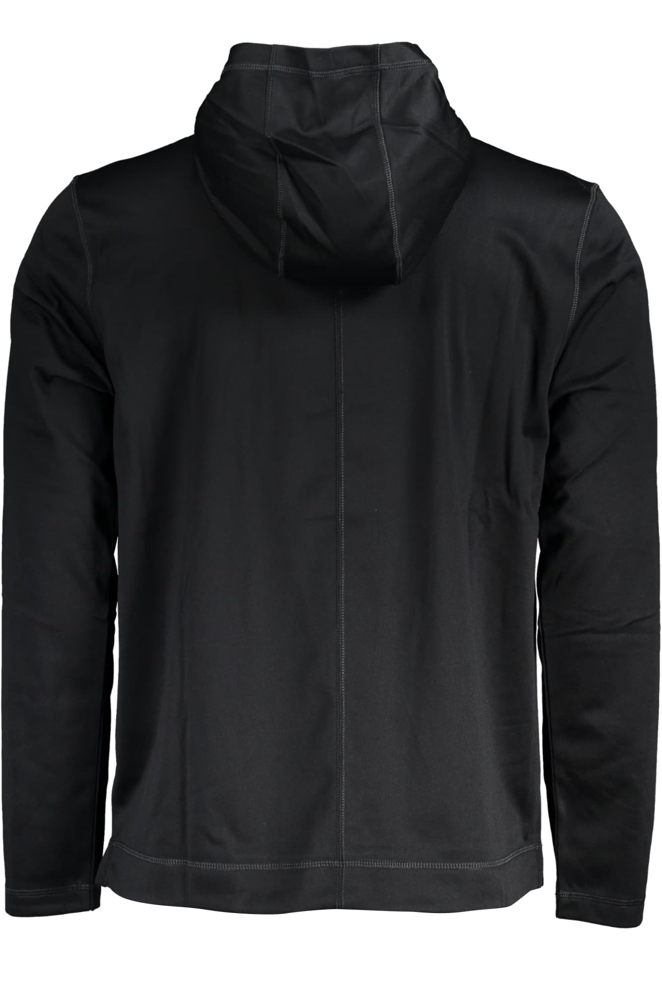 CALVIN KLEIN FELPA SENZA ZIP UOMO NERO - Miniatura 2