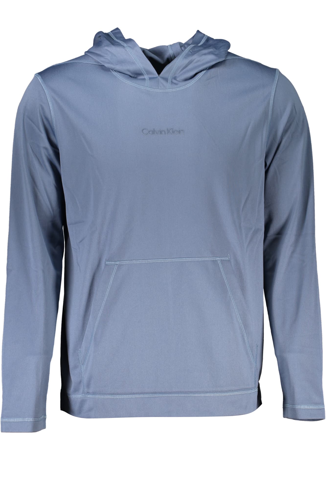 CALVIN KLEIN FELPA SENZA ZIP UOMO BLU - Immagine principale