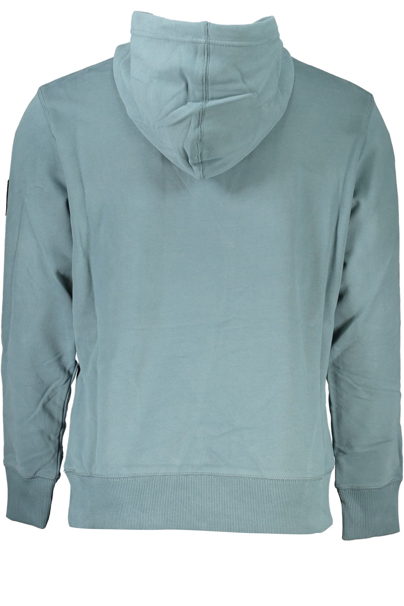 CALVIN KLEIN FELPA SENZA ZIP UOMO VERDE - Miniatura 2