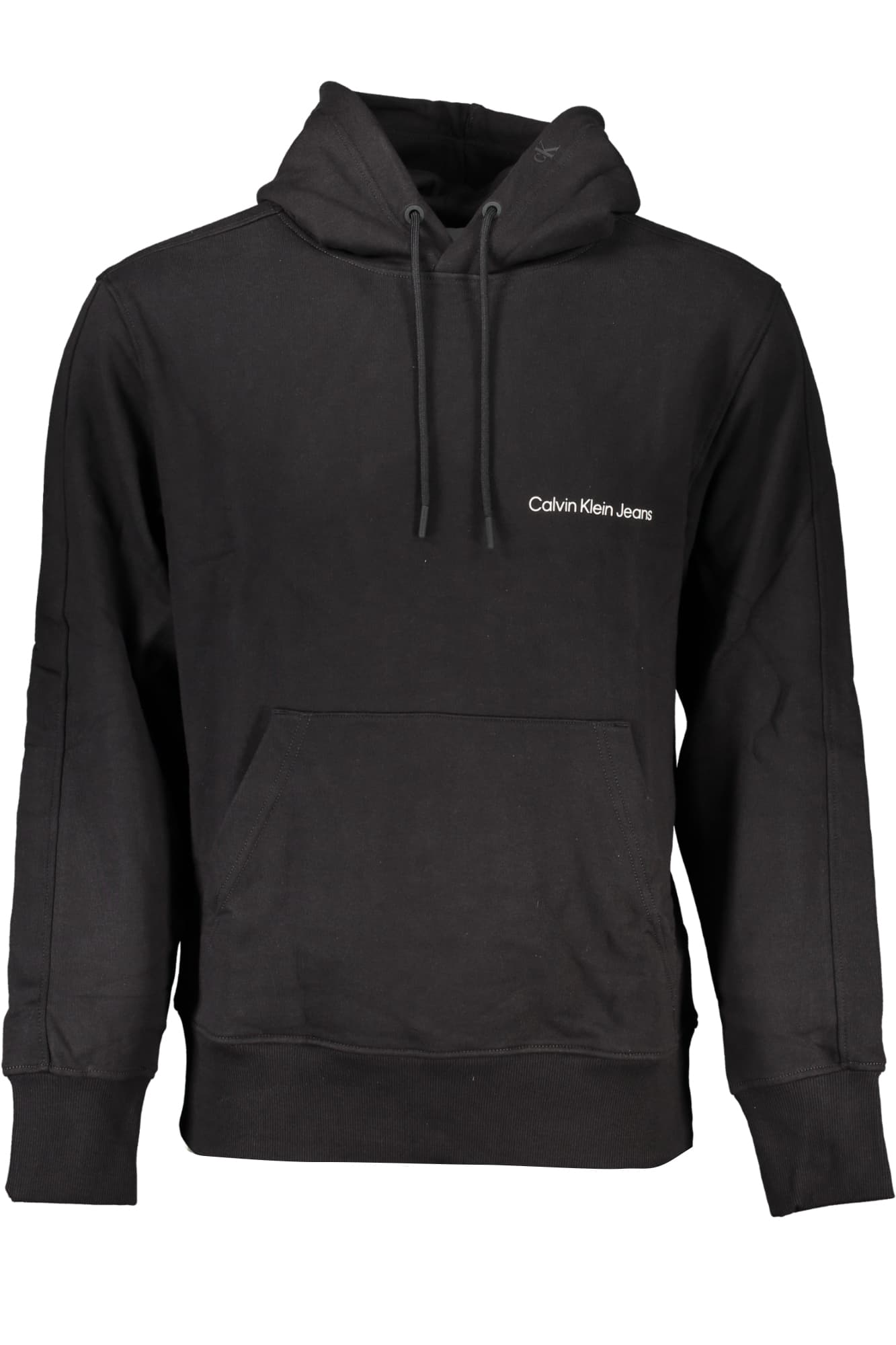 CALVIN KLEIN FELPA SENZA ZIP UOMO NERO - Immagine principale