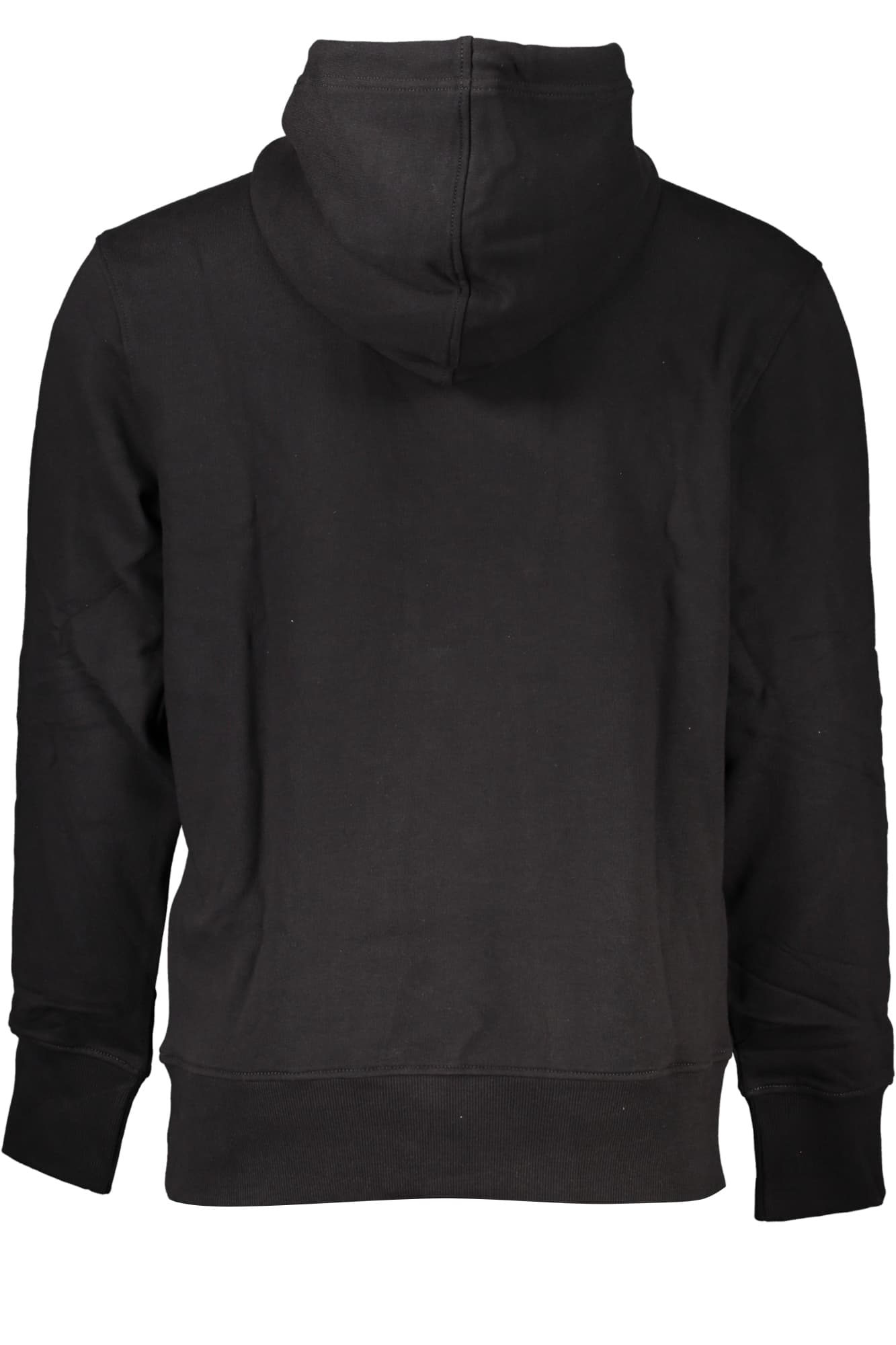 CALVIN KLEIN FELPA SENZA ZIP UOMO NERO - Miniatura 2