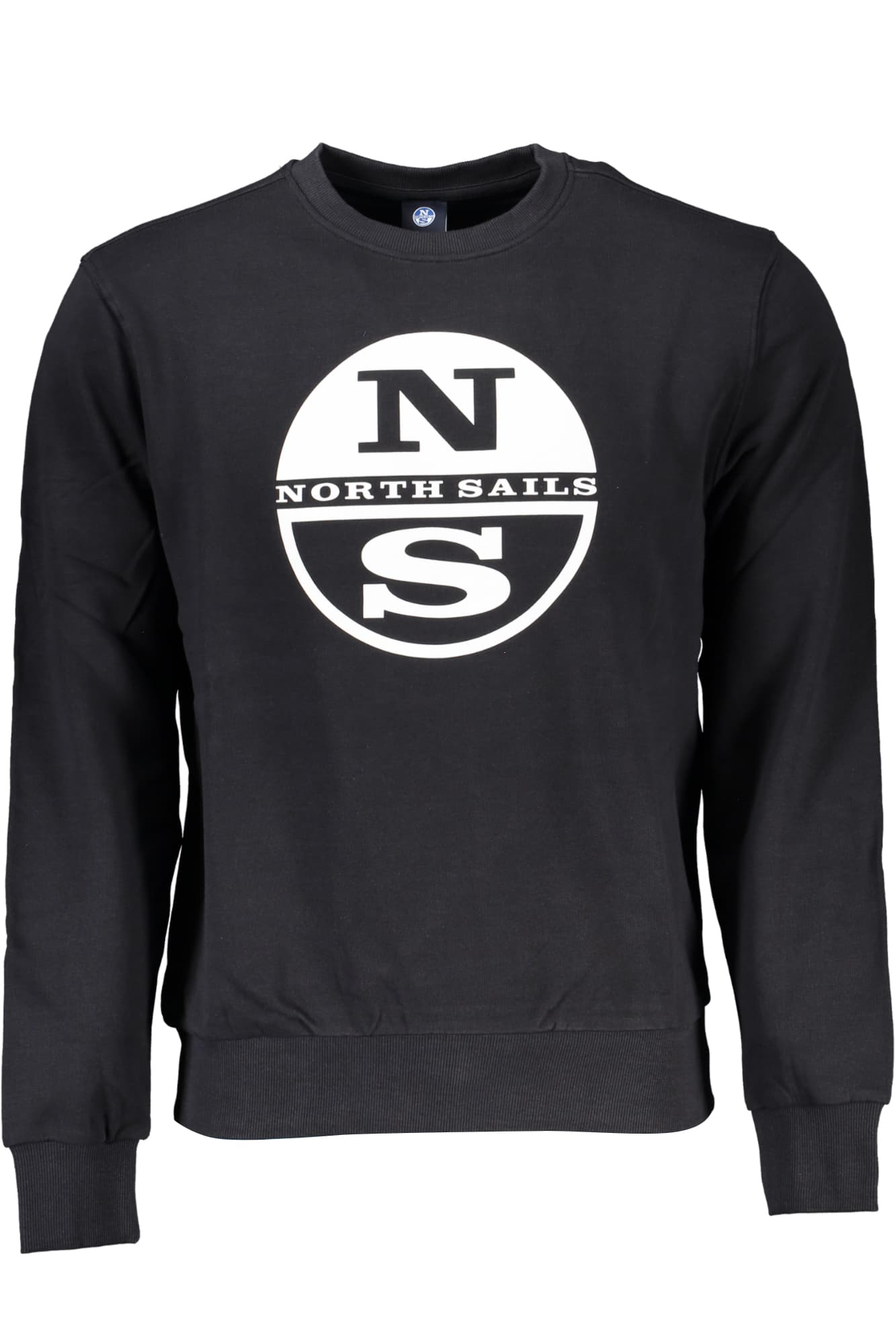 NORTH SAILS FELPA SENZA ZIP UOMO NERO - Immagine principale
