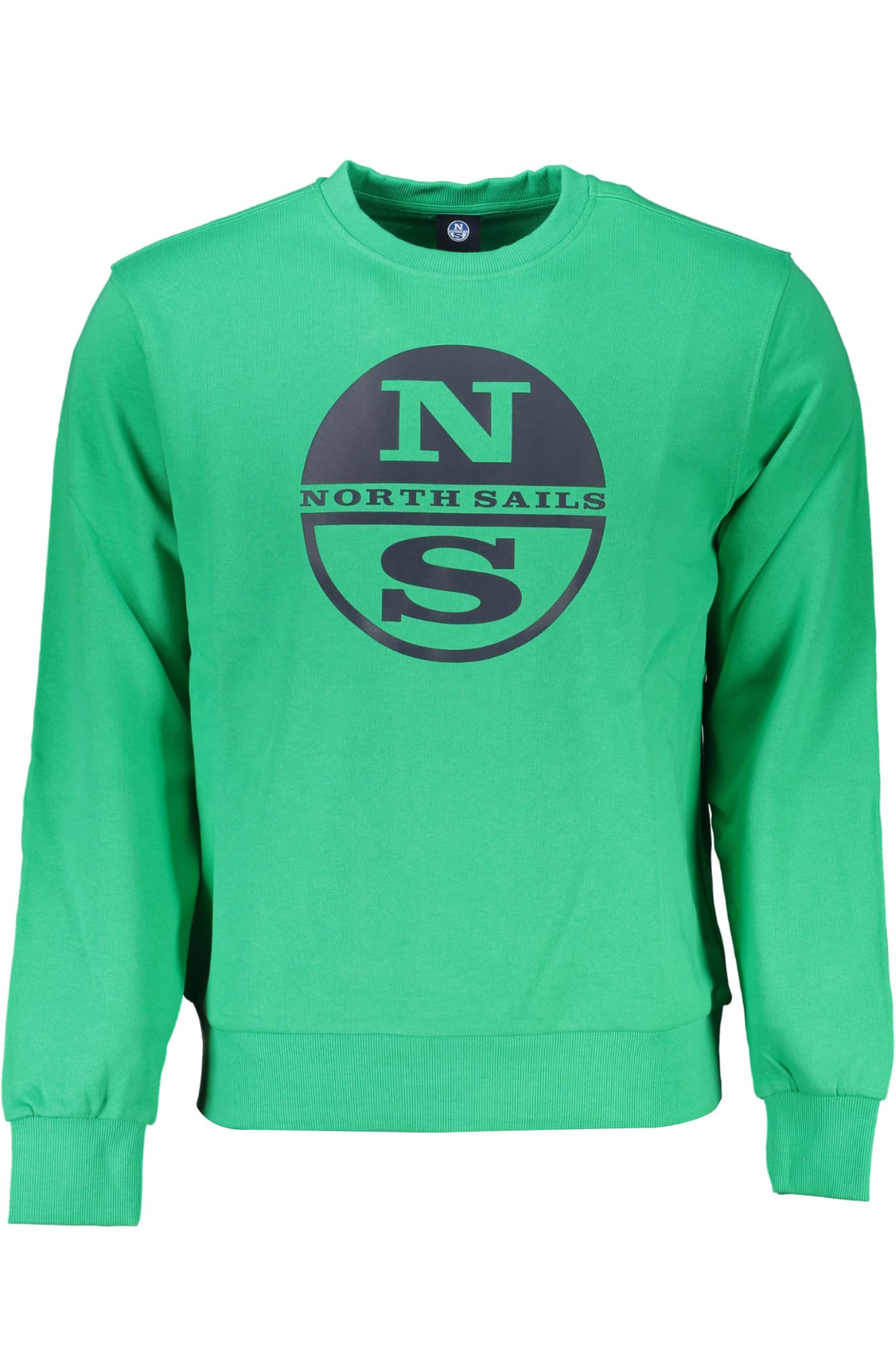 NORTH SAILS FELPA SENZA ZIP UOMO VERDE - Immagine principale