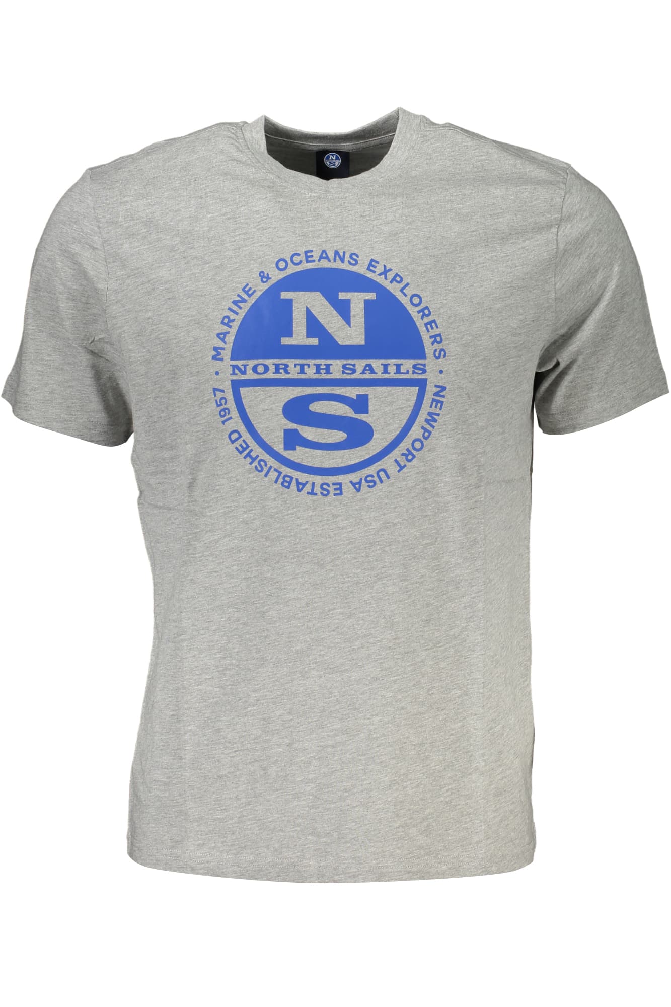 NORTH SAILS T-SHIRT MANICHE CORTE UOMO GRIGIO - Immagine principale