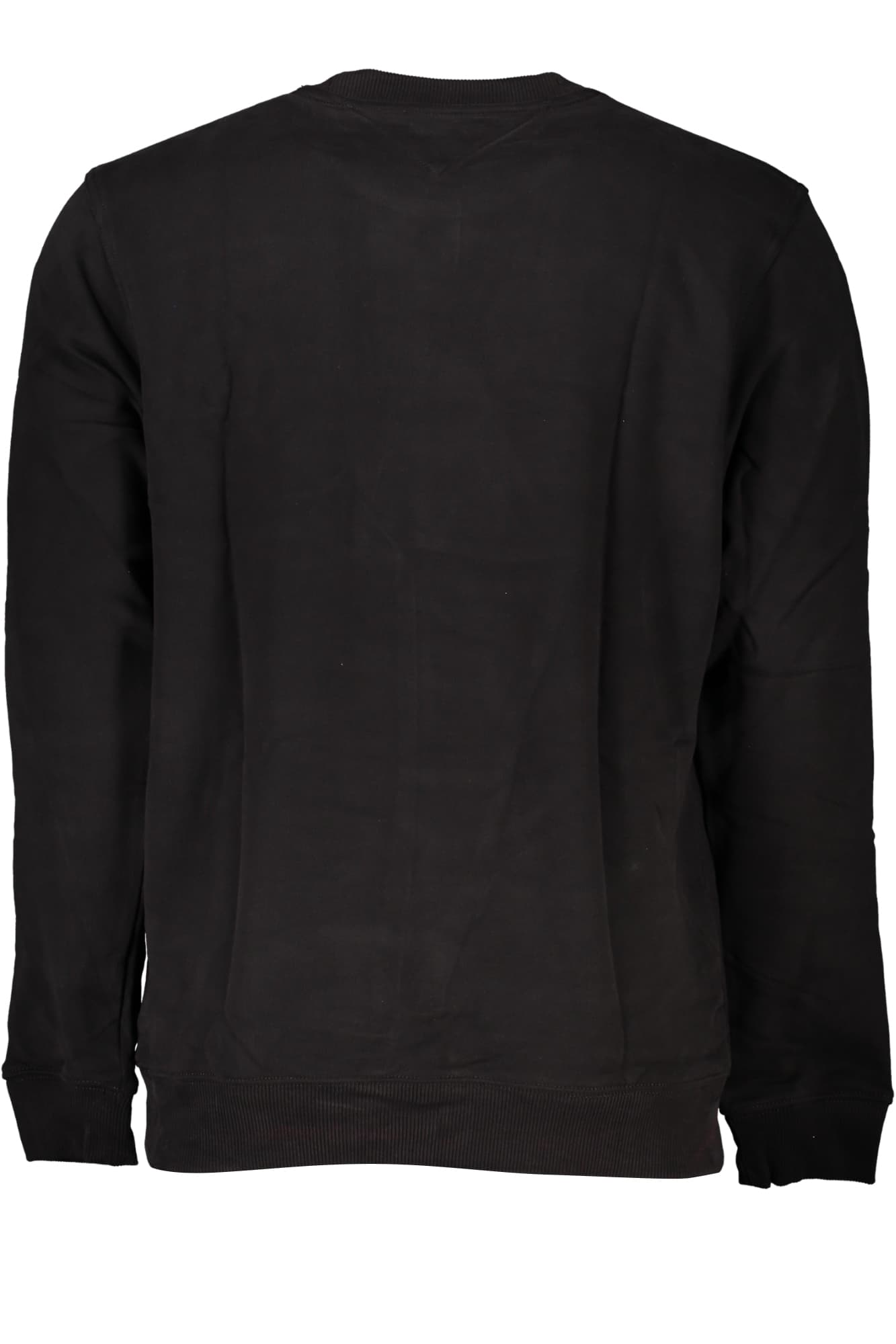 TOMMY HILFIGER FELPA SENZA ZIP UOMO NERO - Miniatura 2