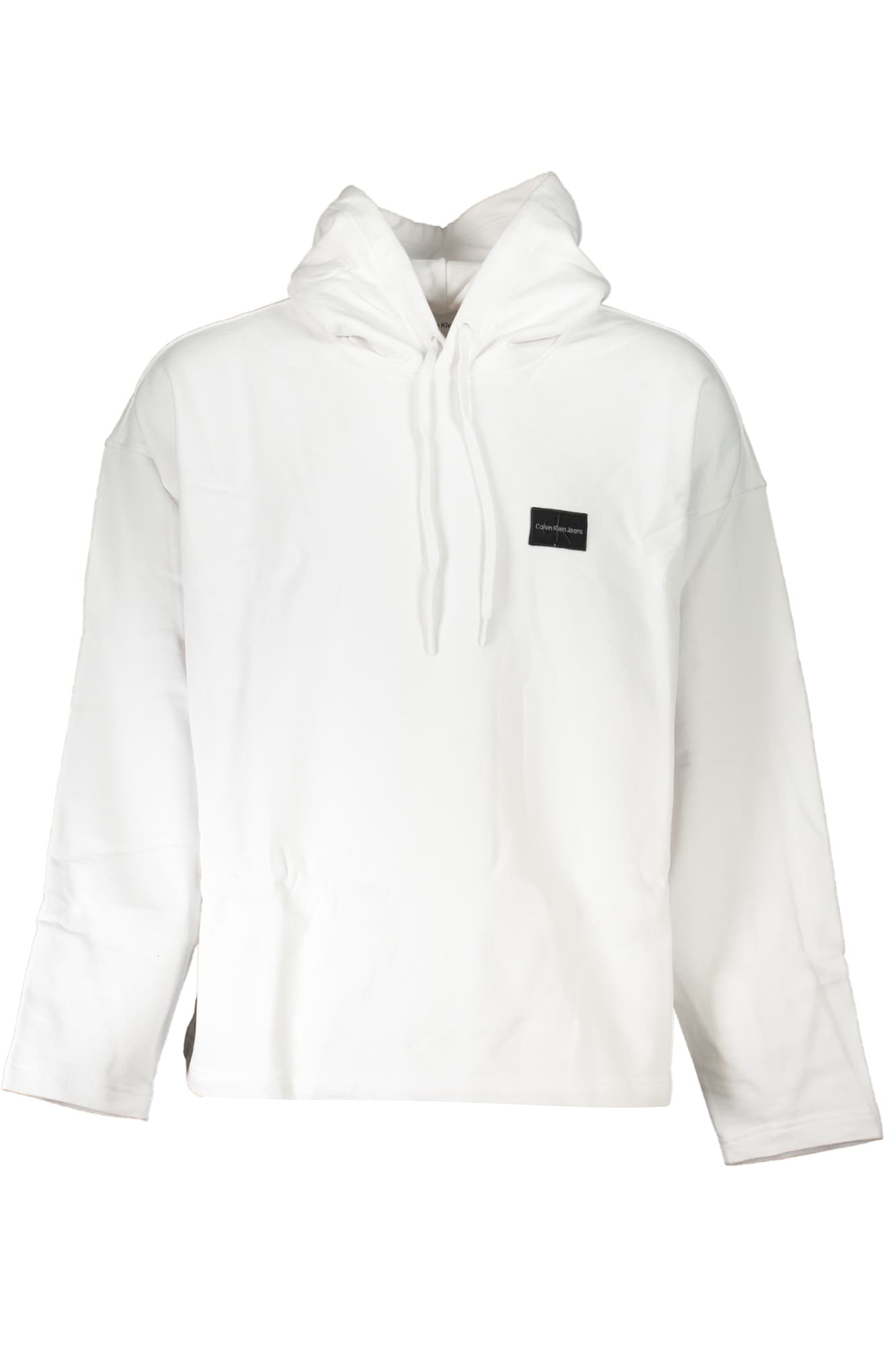 CALVIN KLEIN FELPA SENZA ZIP UOMO BIANCO - Immagine 1