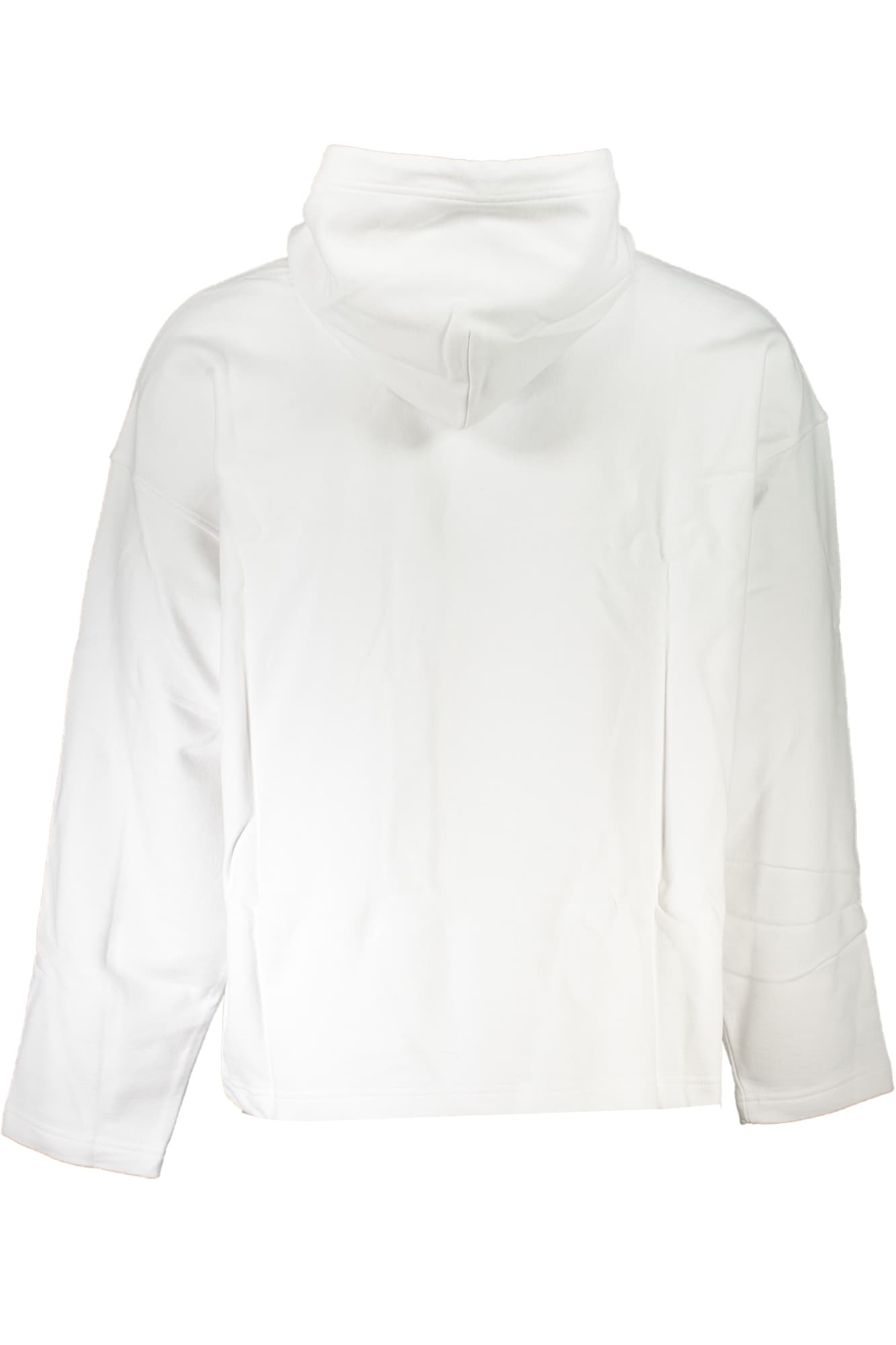CALVIN KLEIN FELPA SENZA ZIP UOMO BIANCO - Miniatura 2