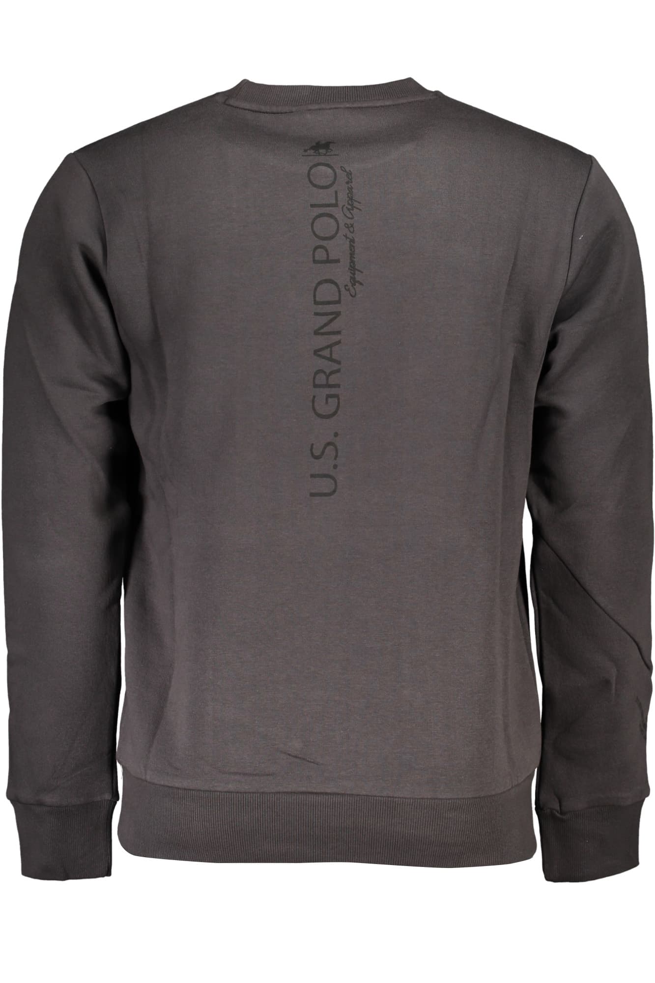 U.S. GRAND FELPA SENZA ZIP UOMO GRIGIO - Miniatura 2