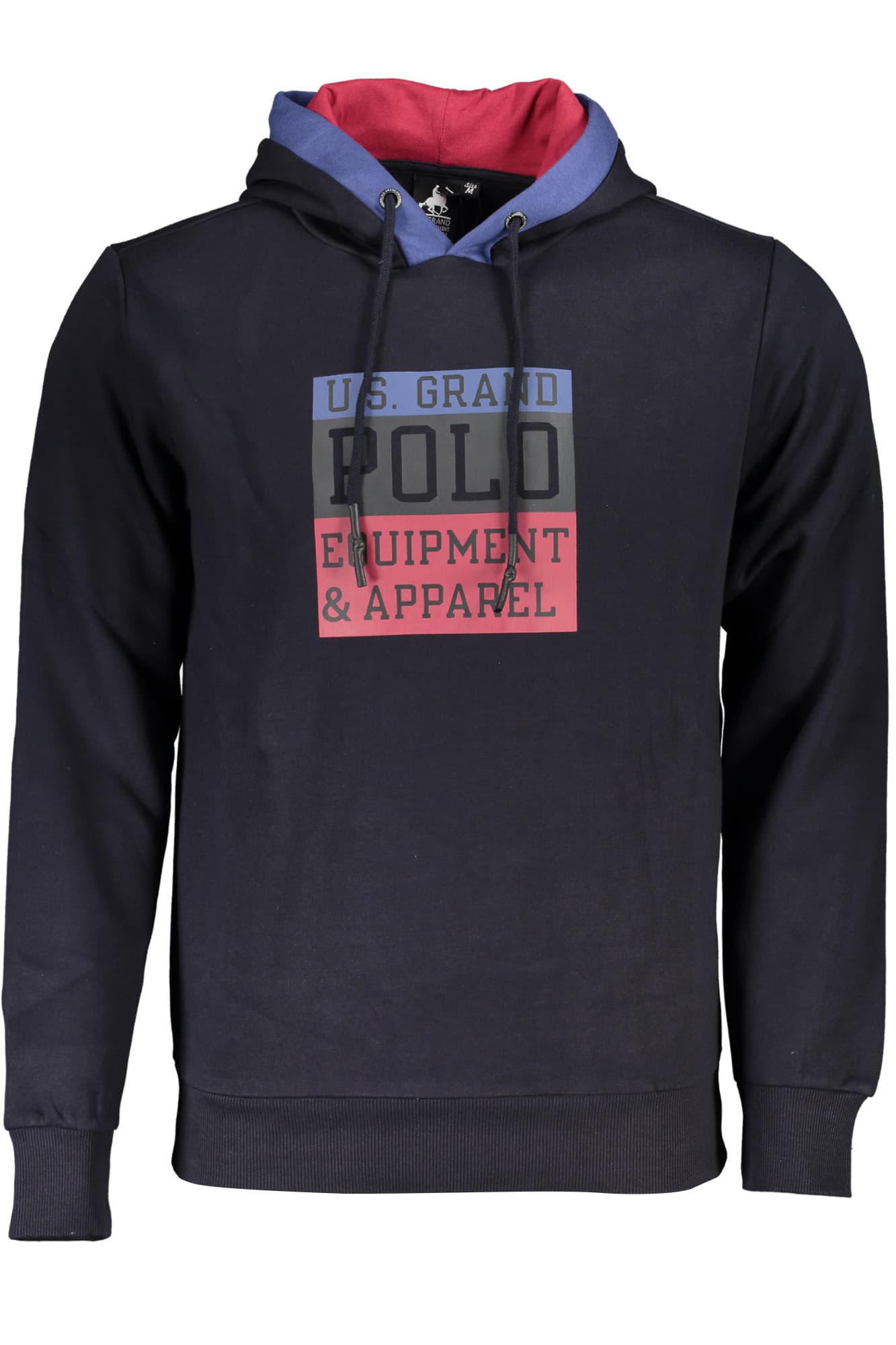 U.S. GRAND FELPA SENZA ZIP UOMO BLU - Immagine 1