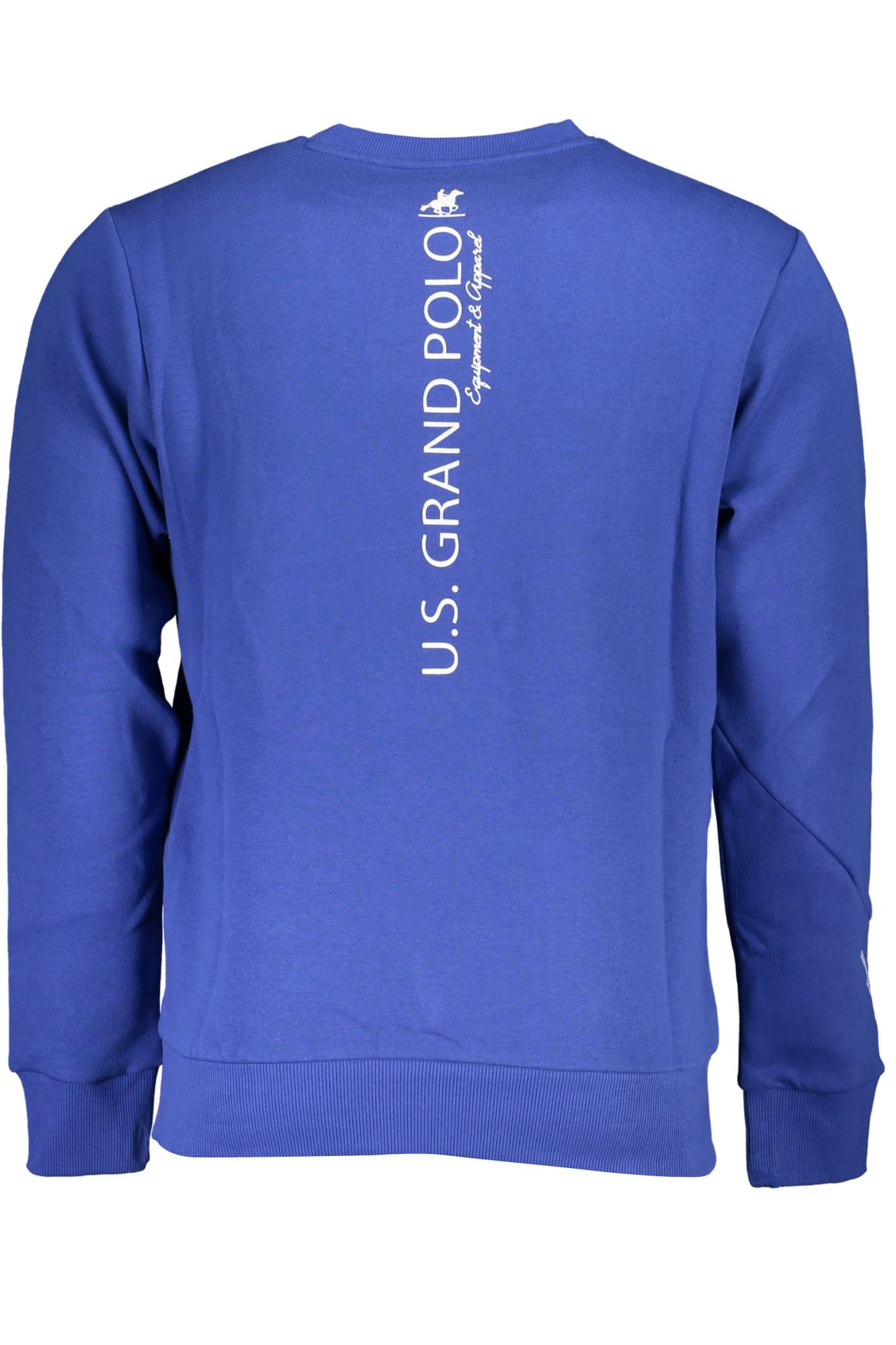 U.S. GRAND FELPA SENZA ZIP UOMO BLU - Miniatura 2