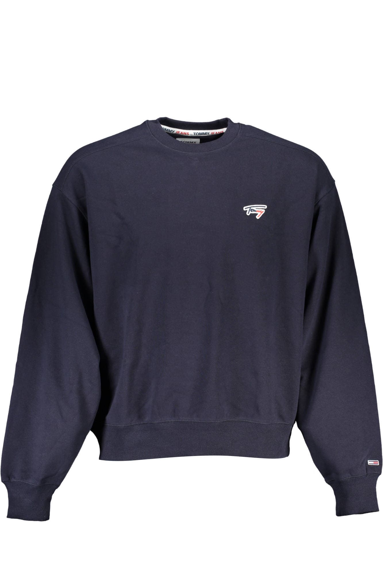 TOMMY HILFIGER FELPA SENZA ZIP UOMO BLU - Immagine 1