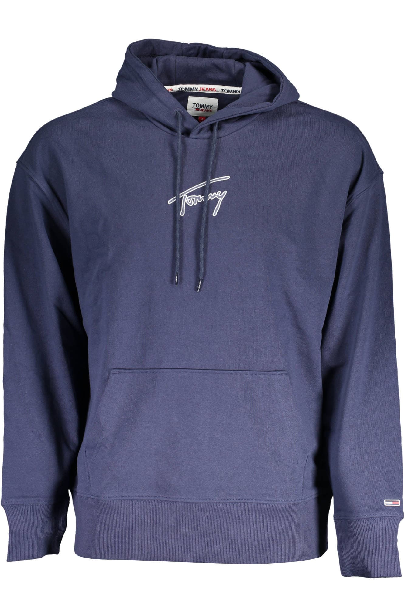 TOMMY HILFIGER FELPA SENZA ZIP UOMO BLU - Immagine 1