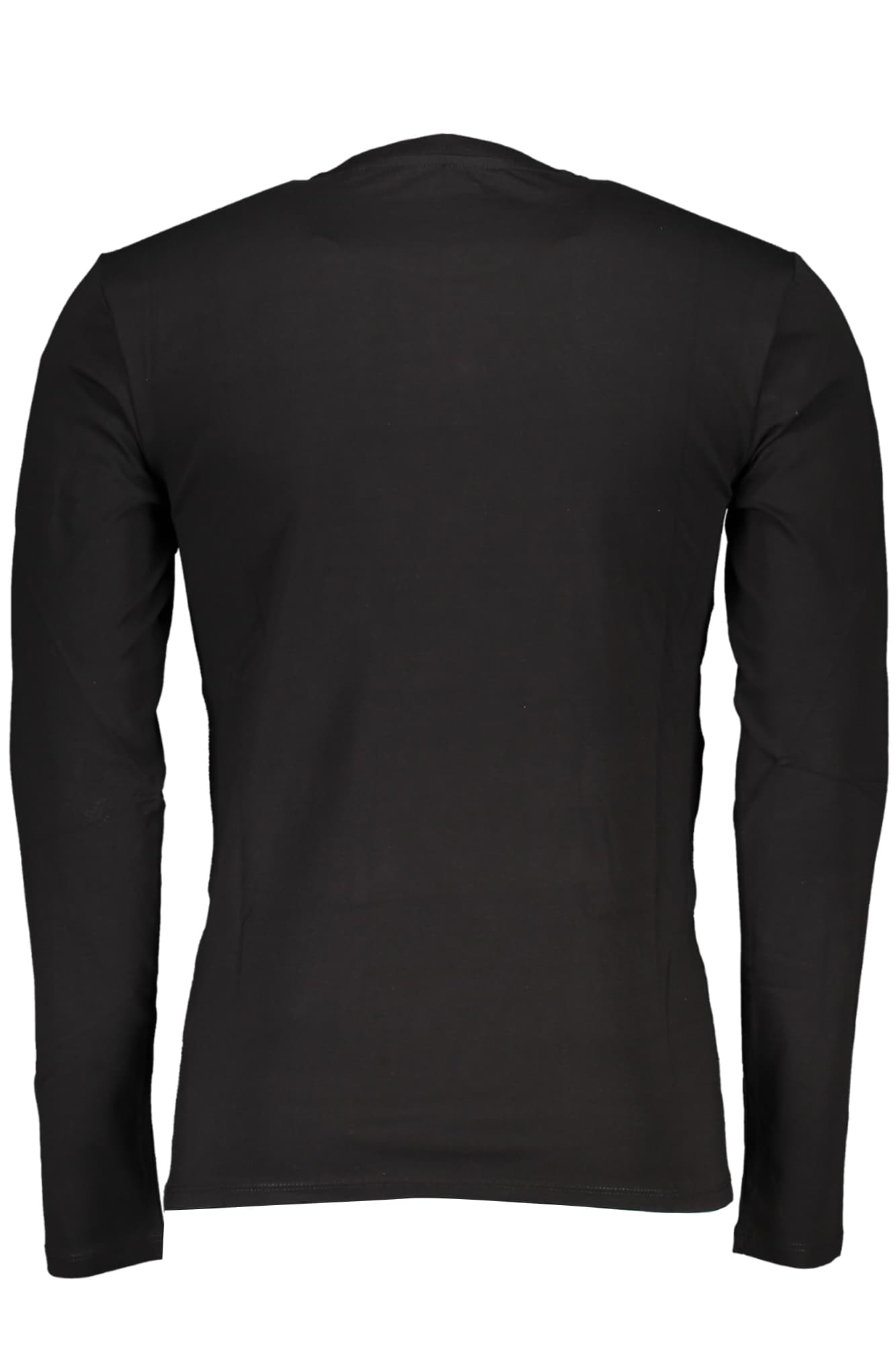 GUESS JEANS T-SHIRT MANICHE LUNGHE UOMO NERO - Miniatura 2
