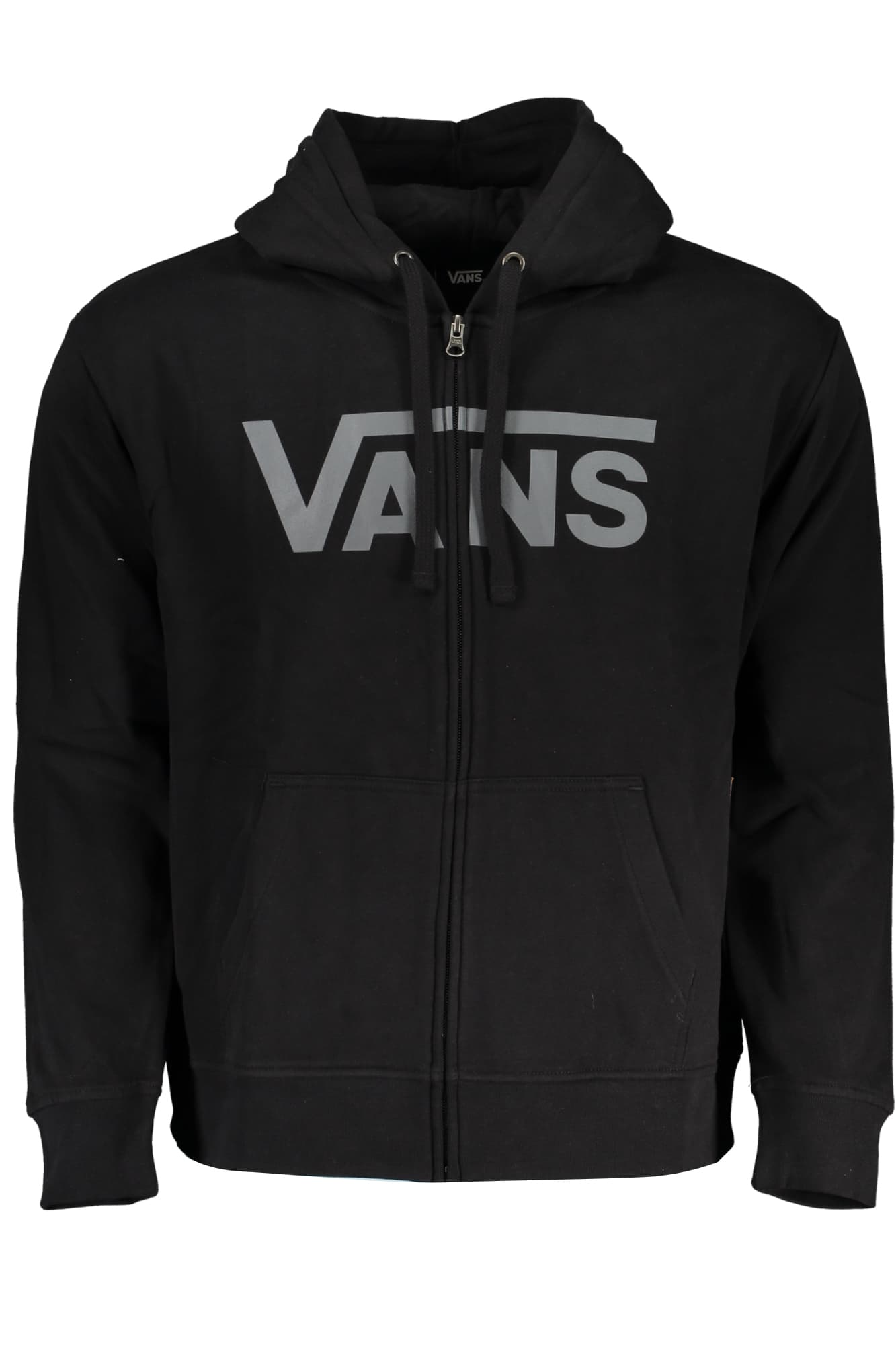 VANS FELPA CON ZIP UOMO NERO - Immagine 1
