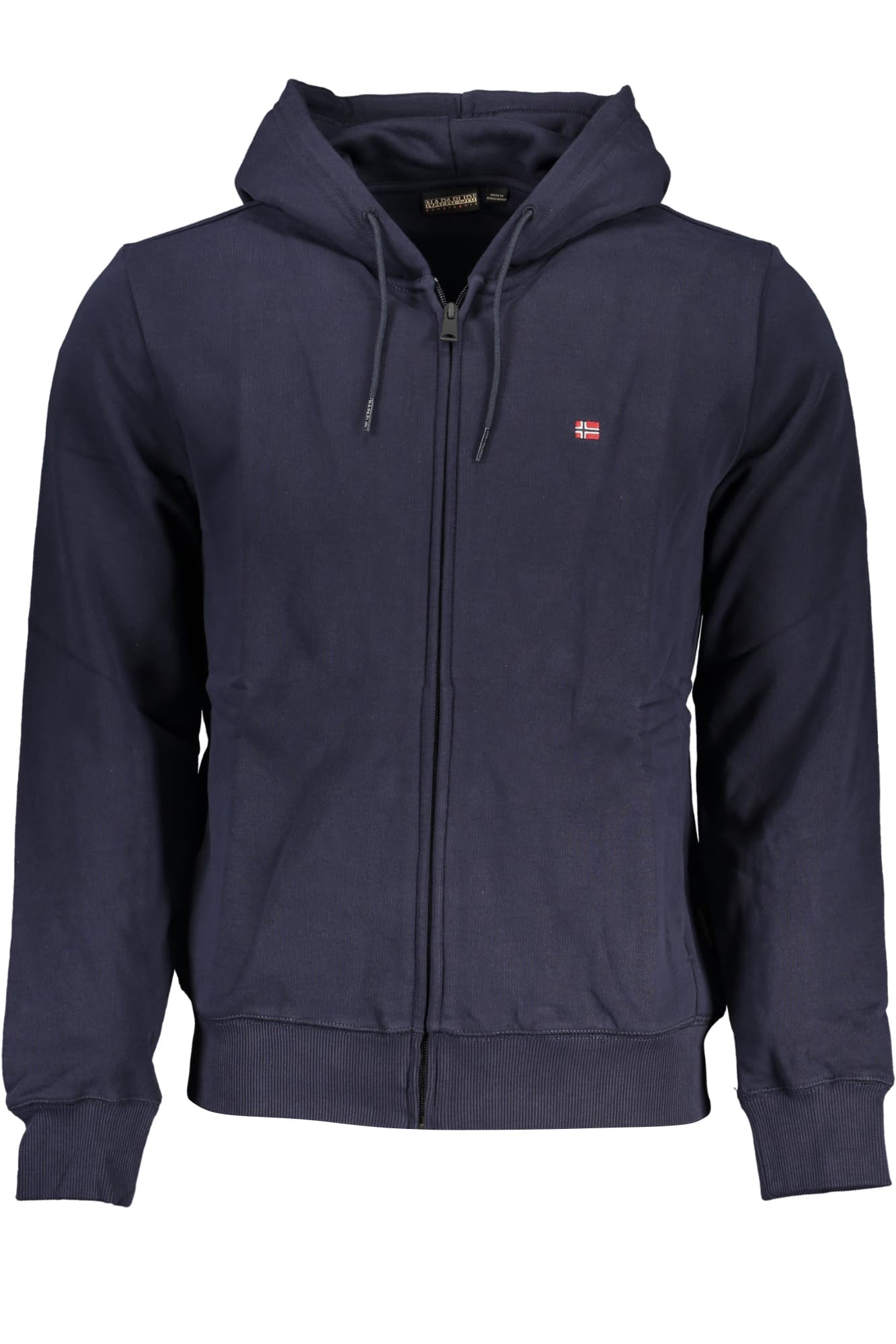 NAPAPIJRI FELPA CON ZIP UOMO BLU - Immagine principale