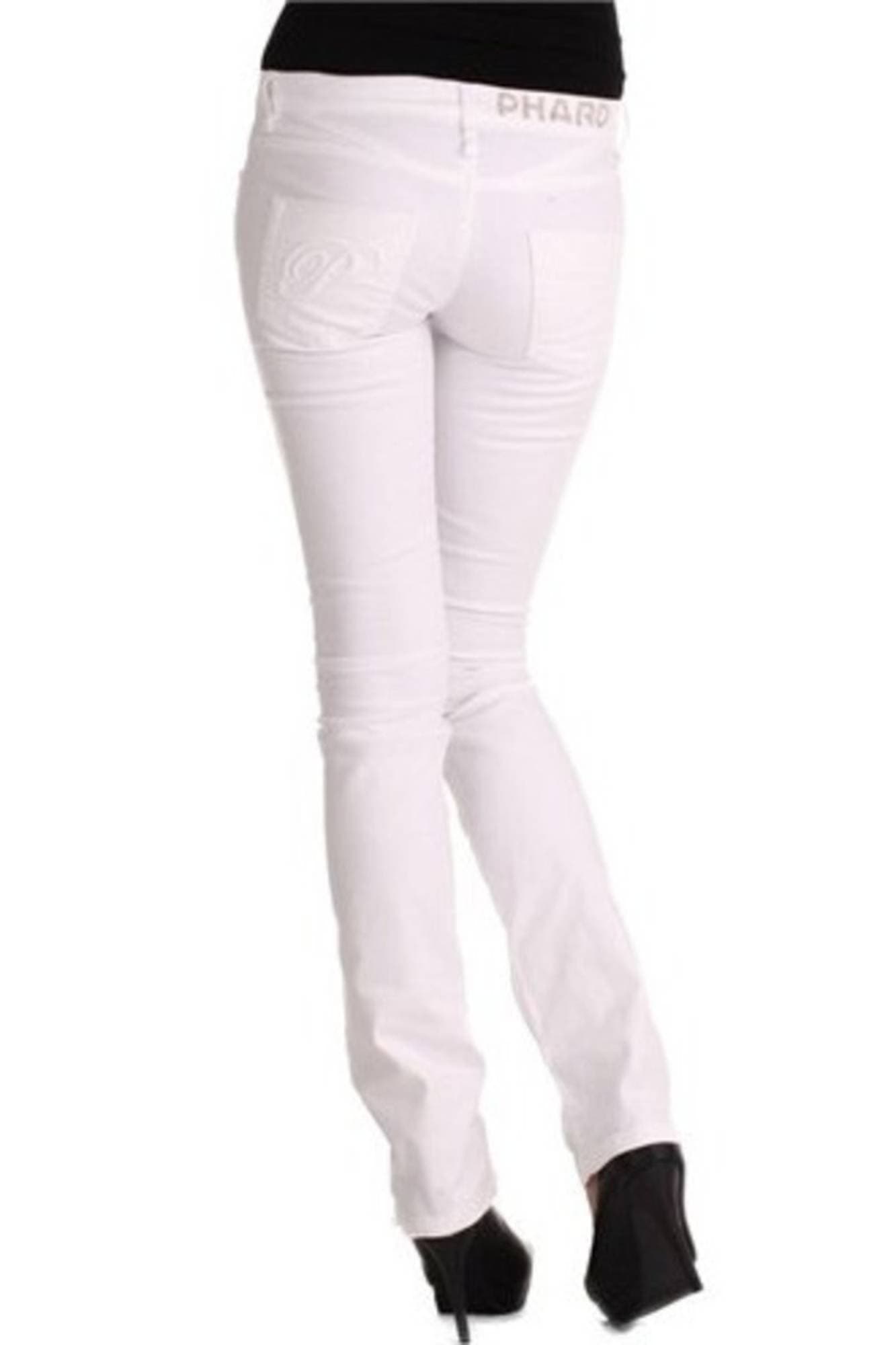 PHARD PANTALONE DONNA BIANCO - Miniatura 2