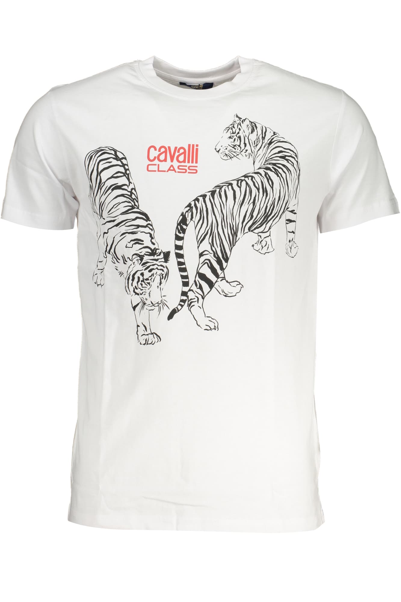 CAVALLI CLASS T-SHIRT MANICHE CORTE UOMO BIANCO - Immagine principale