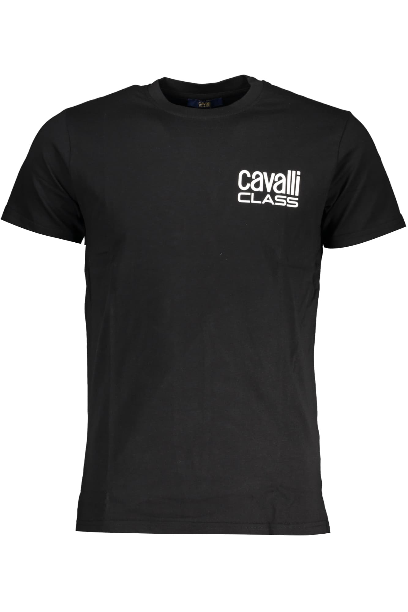 CAVALLI CLASS T-SHIRT MANICHE CORTE UOMO NERO - Immagine principale
