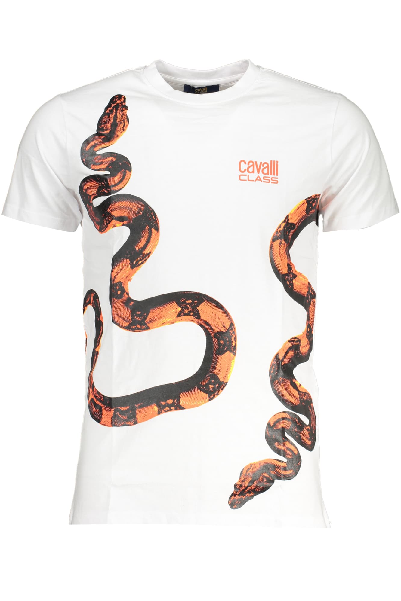 CAVALLI CLASS T-SHIRT MANICHE CORTE UOMO BIANCO - Immagine principale