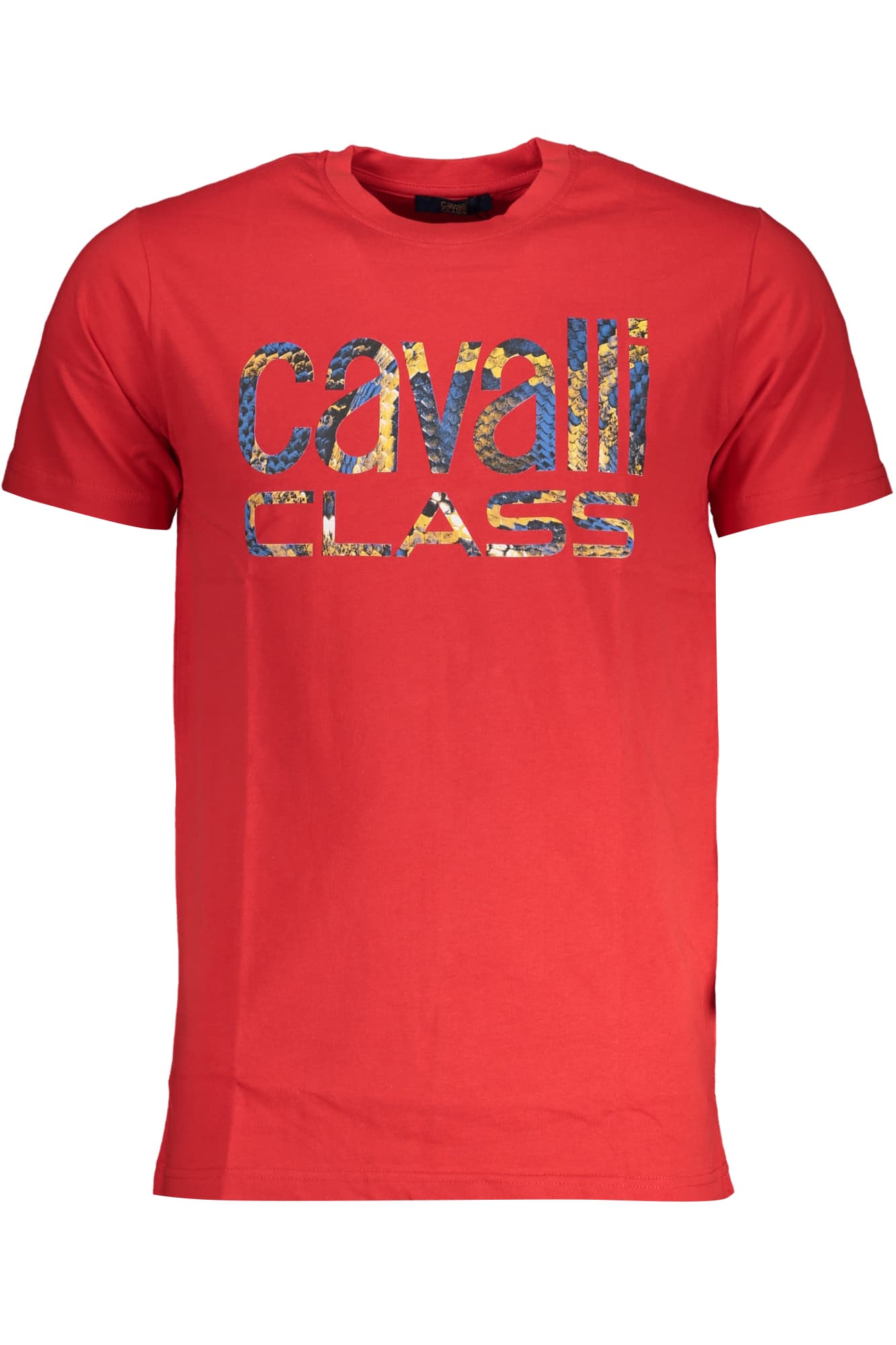 CAVALLI CLASS T-SHIRT MANICHE CORTE UOMO ROSSO - Immagine principale