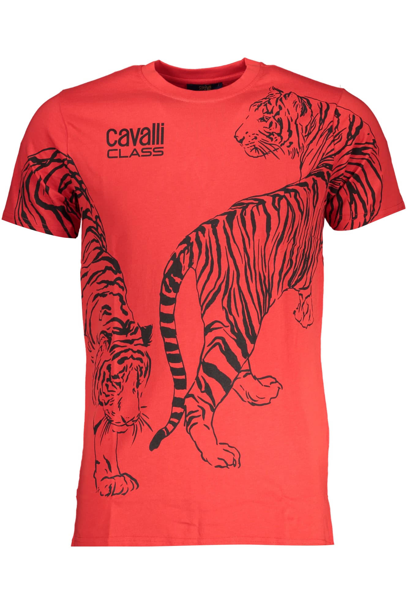 CAVALLI CLASS T-SHIRT MANICHE CORTE UOMO ROSSO - Immagine principale