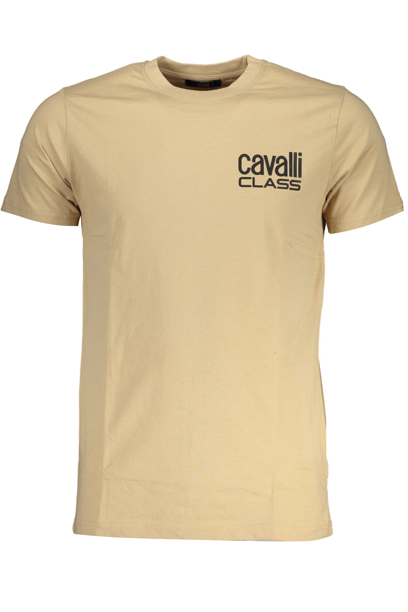 CAVALLI CLASS T-SHIRT MANICHE CORTE UOMO BEIGE - Immagine principale