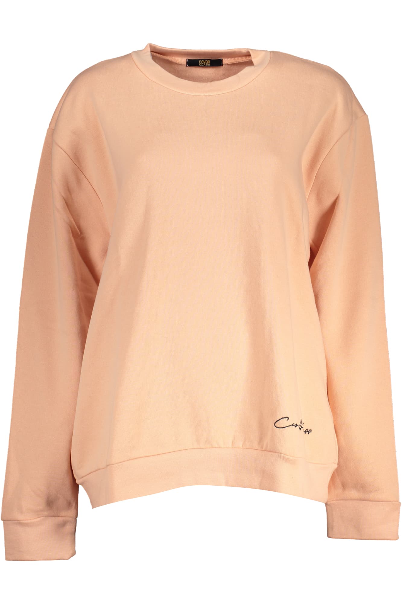 CAVALLI CLASS FELPA SENZA ZIP DONNA ROSA - Immagine principale