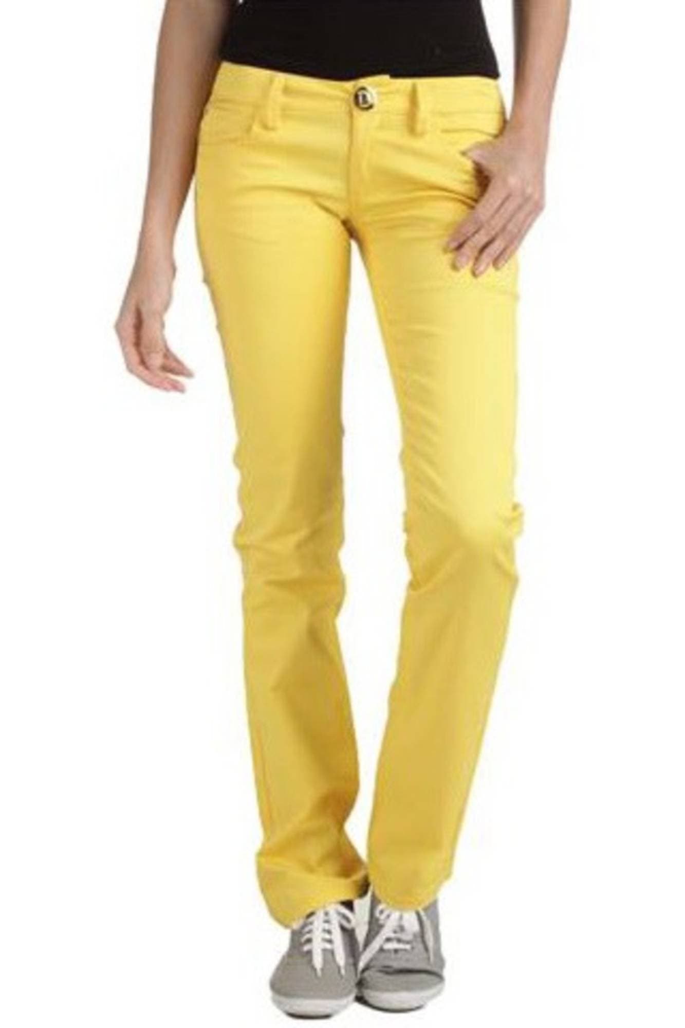 PHARD PANTALONE DONNA GIALLO - Immagine principale