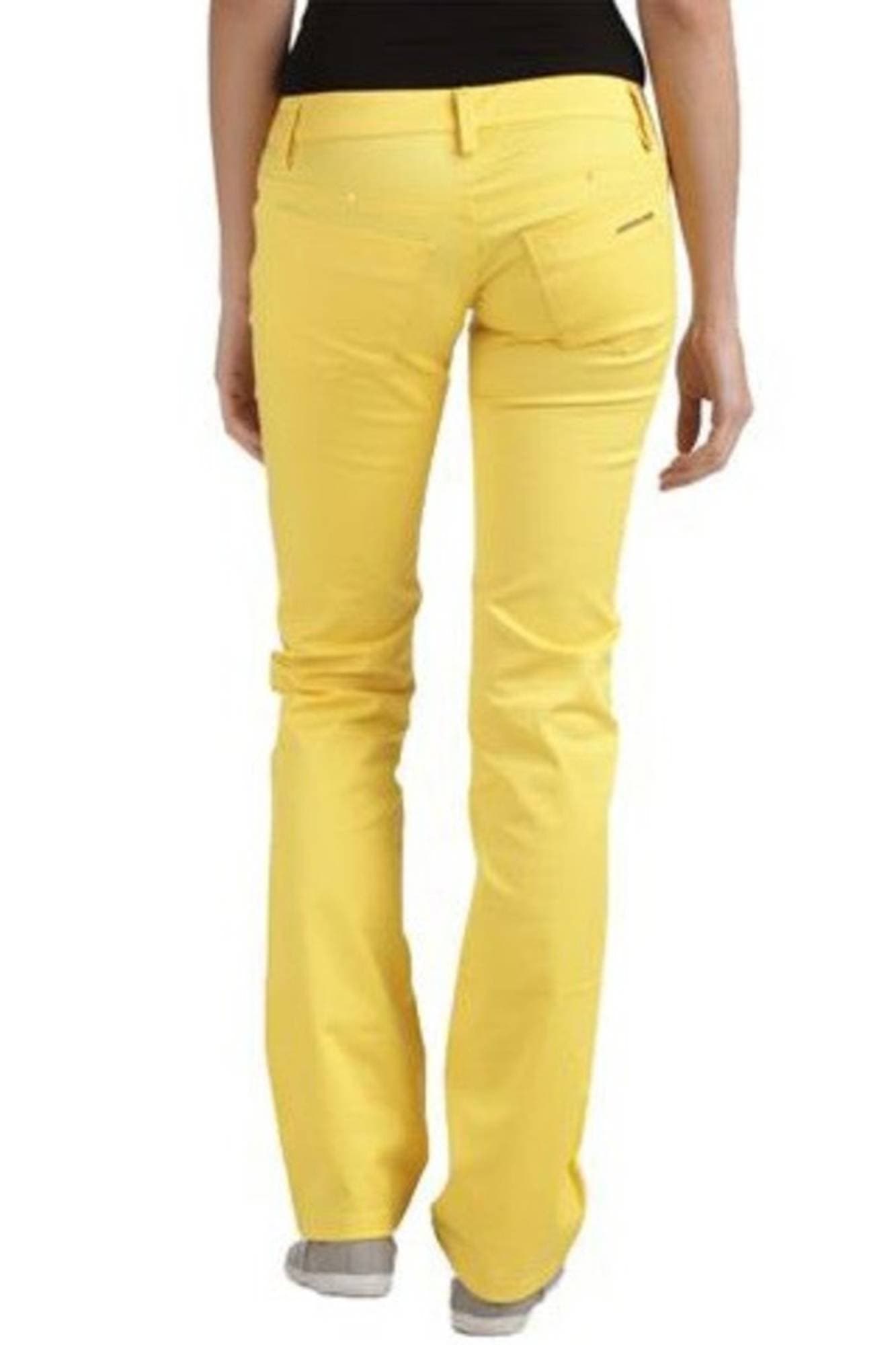 PHARD PANTALONE DONNA GIALLO - Miniatura 2