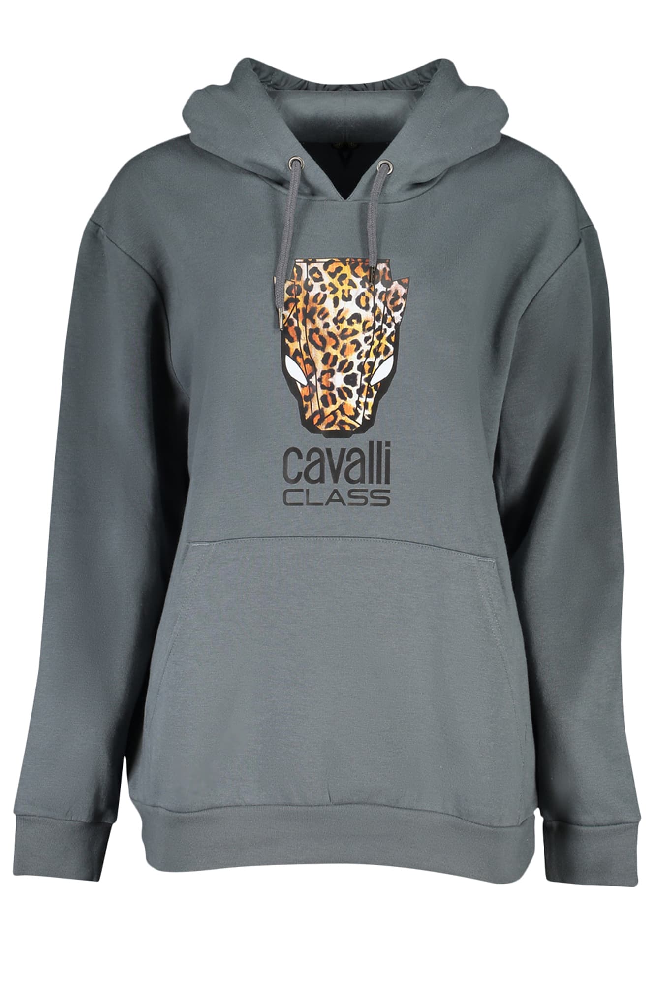 CAVALLI CLASS FELPA SENZA ZIP DONNA GRIGIO - Immagine principale