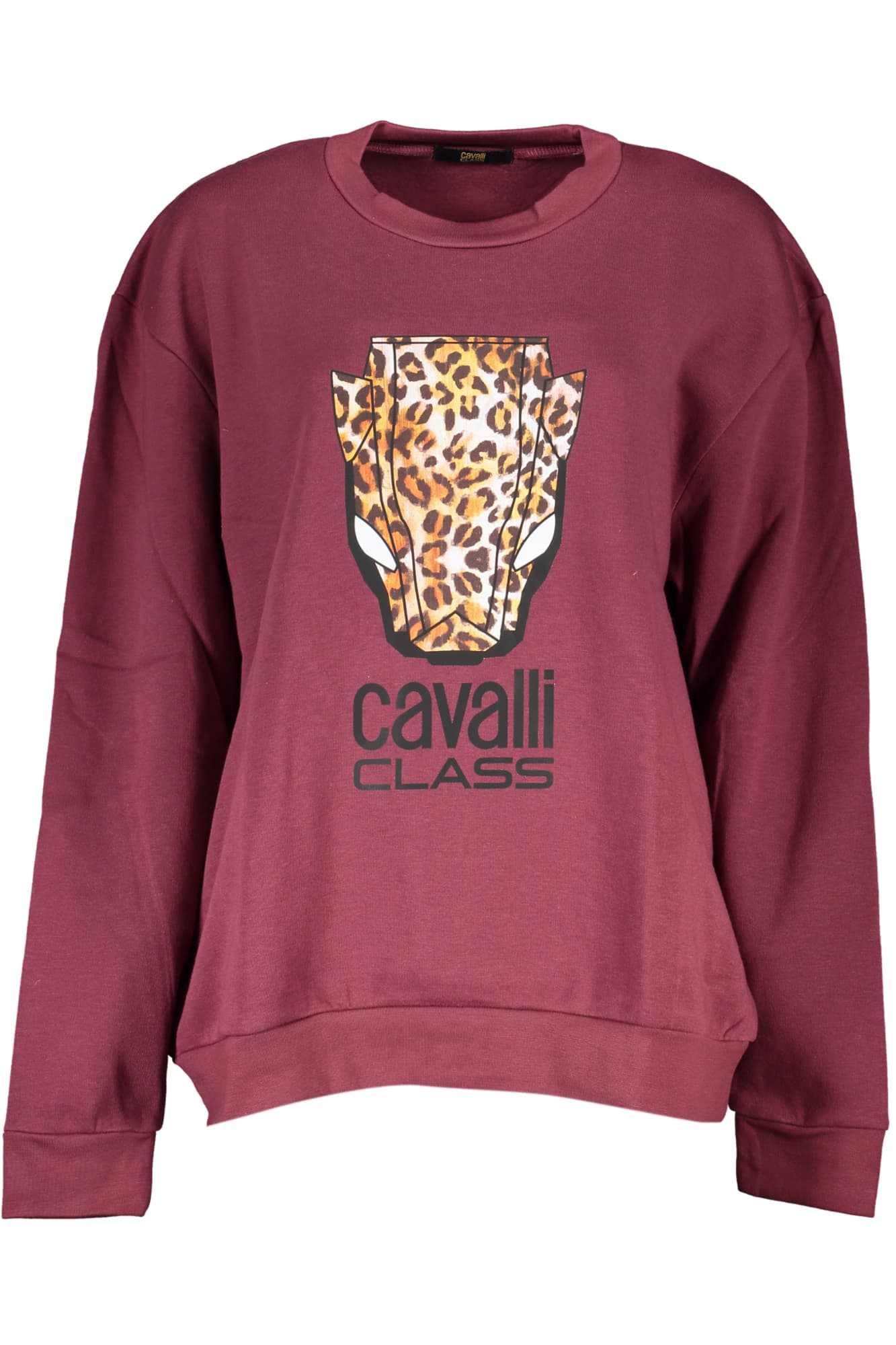 CAVALLI CLASS FELPA SENZA ZIP DONNA VIOLA - Immagine principale