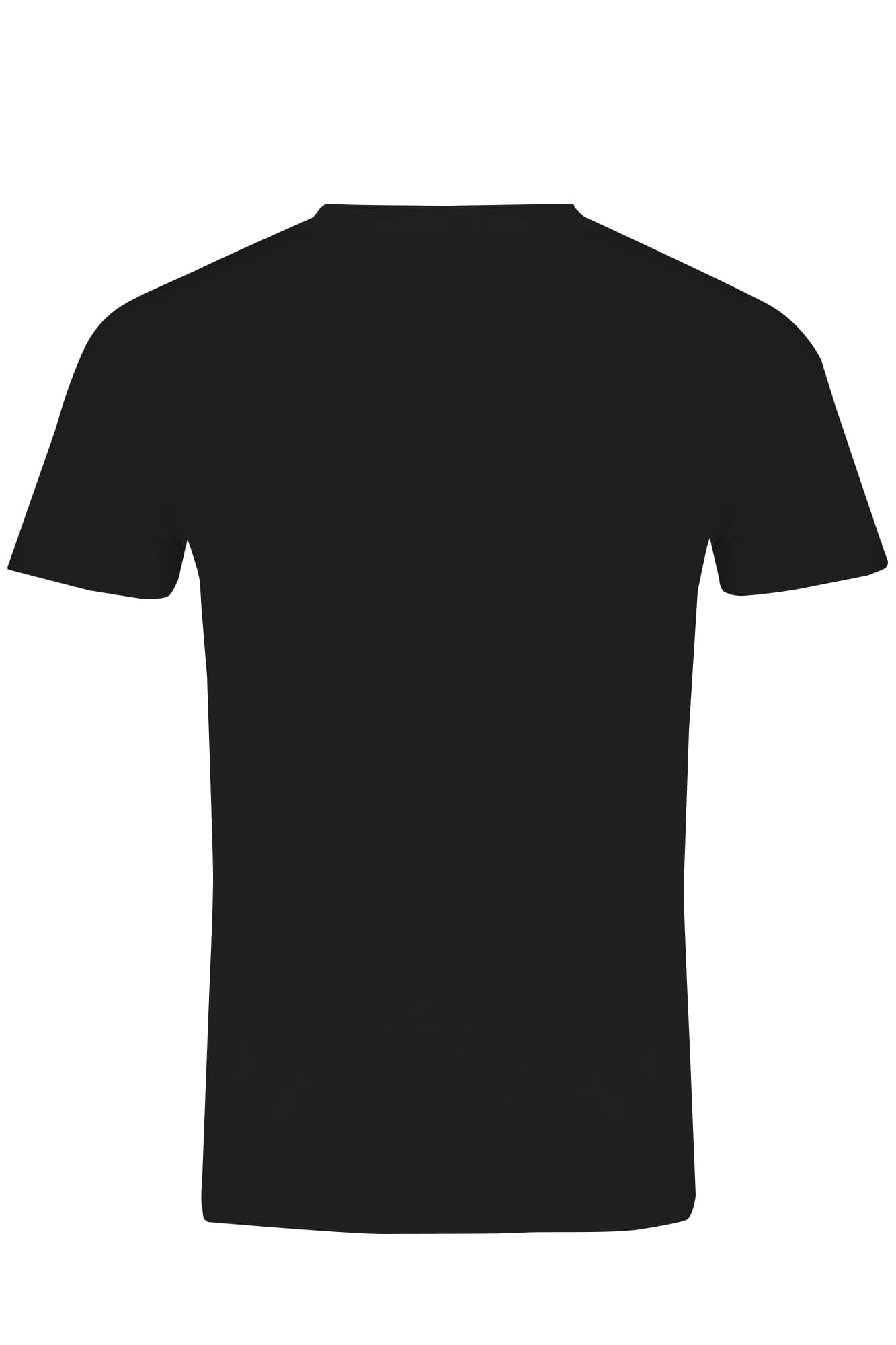 NORWAY 1963 T-SHIRT MANICHE CORTE UOMO NERO - Miniatura 2