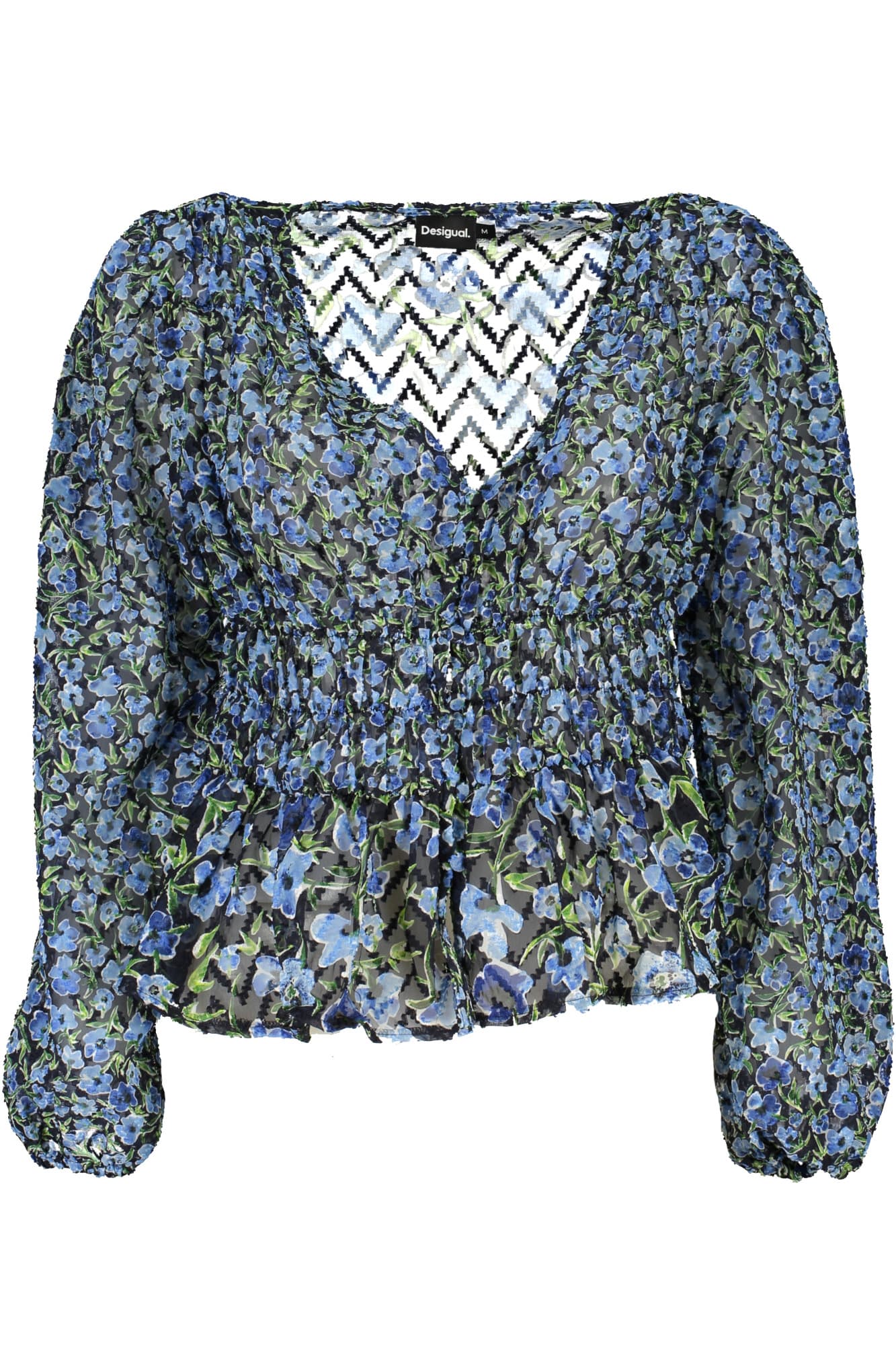 DESIGUAL MAGLIA DONNA BLU - Immagine 1