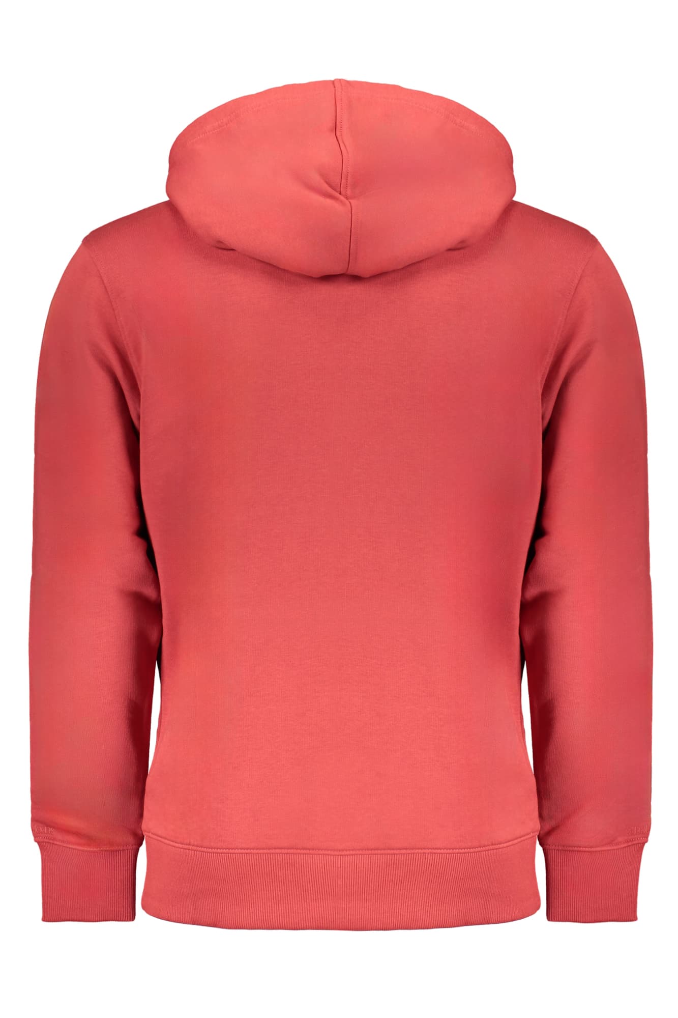 CALVIN KLEIN FELPA SENZA ZIP UOMO ROSSO - Miniatura 2