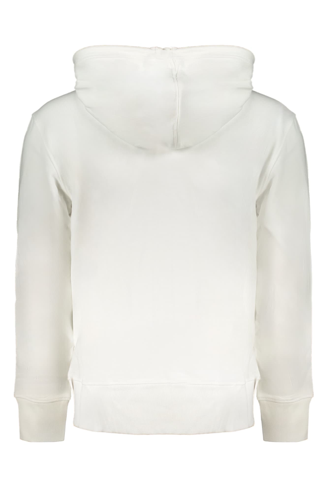 CALVIN KLEIN FELPA CON ZIP UOMO BIANCO - Miniatura 2