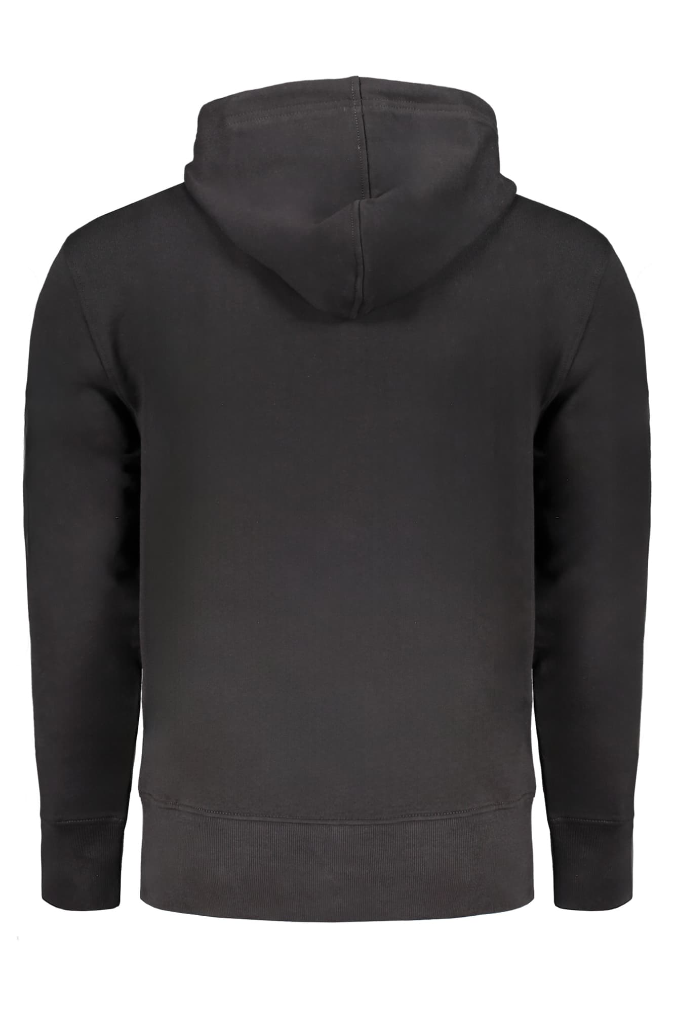 CALVIN KLEIN FELPA CON ZIP UOMO NERO - Miniatura 2