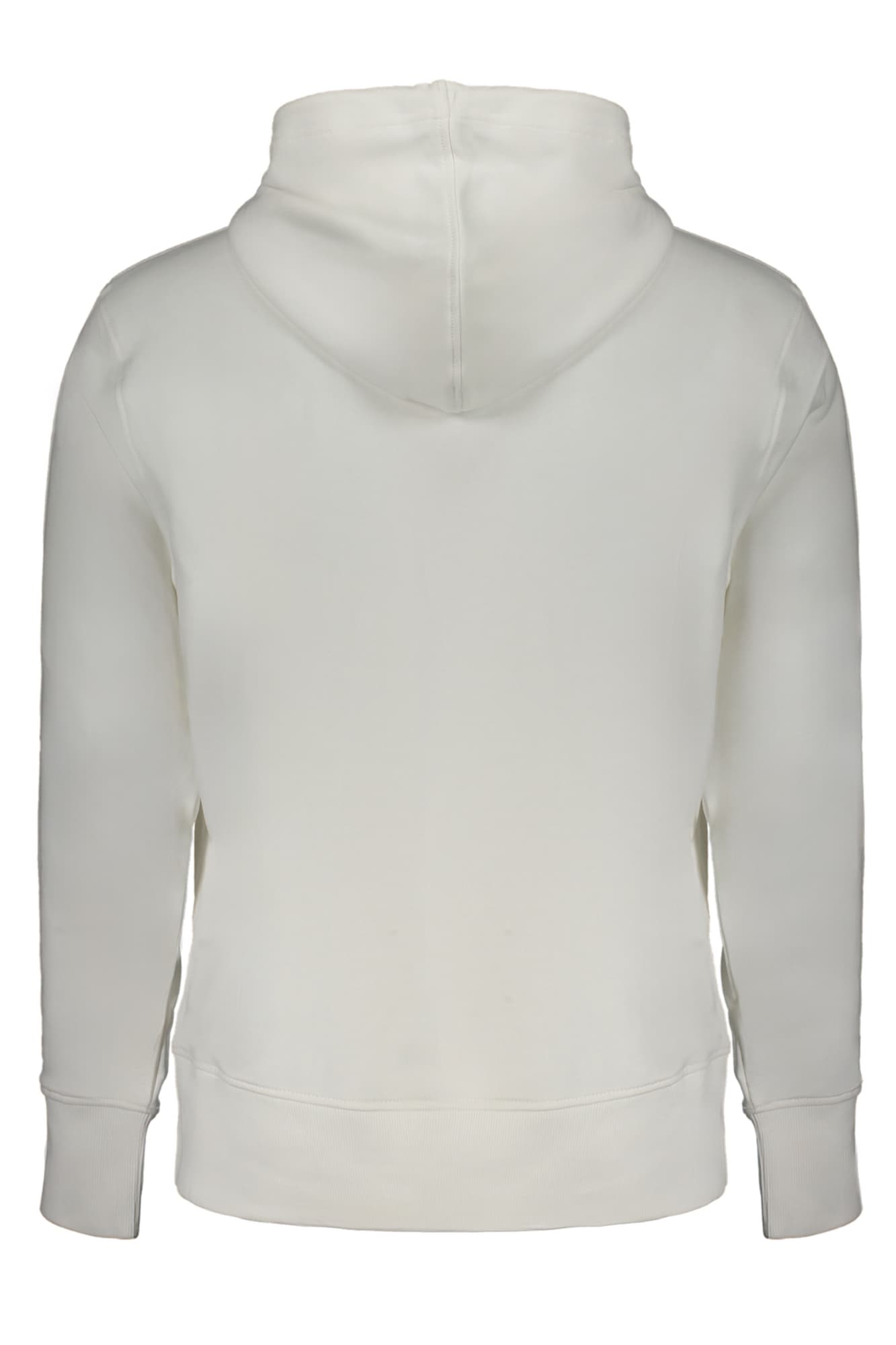 CALVIN KLEIN FELPA SENZA ZIP UOMO BIANCO - Miniatura 2